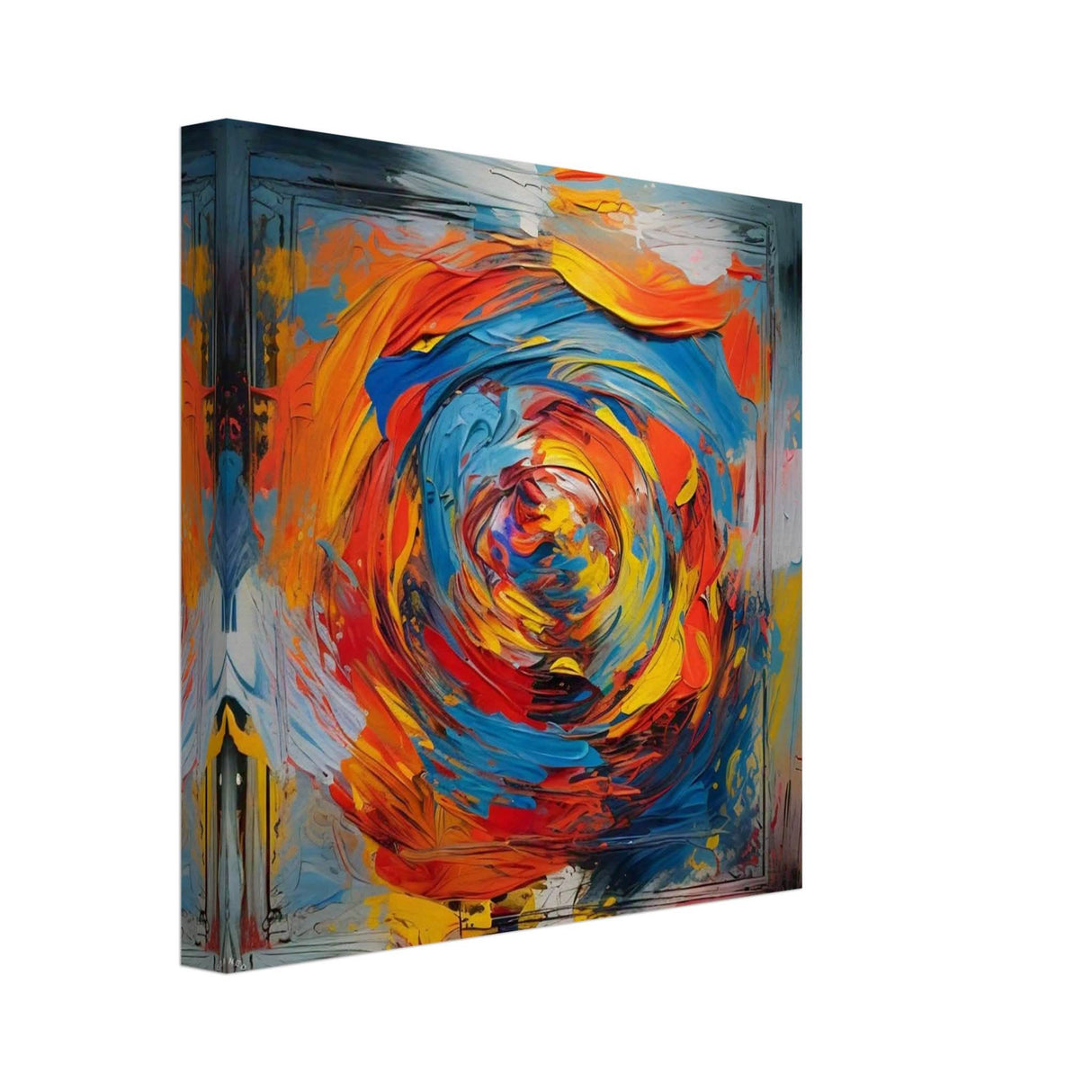 Da Vinci Contemporary Modern Wall Art - Canvas - 30x30 cm / 12x12″ - Thick