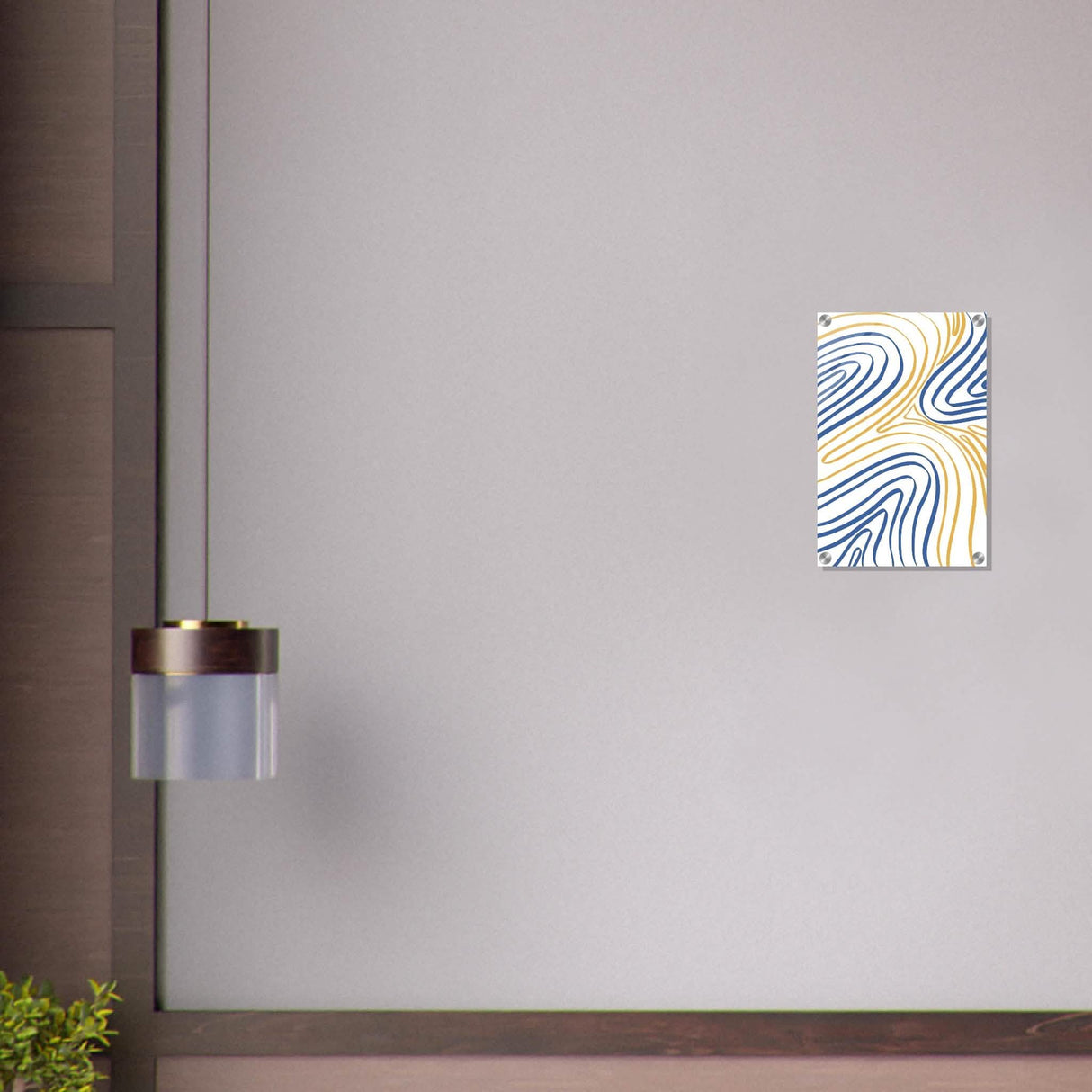 Da Vinci Contemporary Modern Wall Art - Acrylic Print - 30x45 cm / 12x18″ -