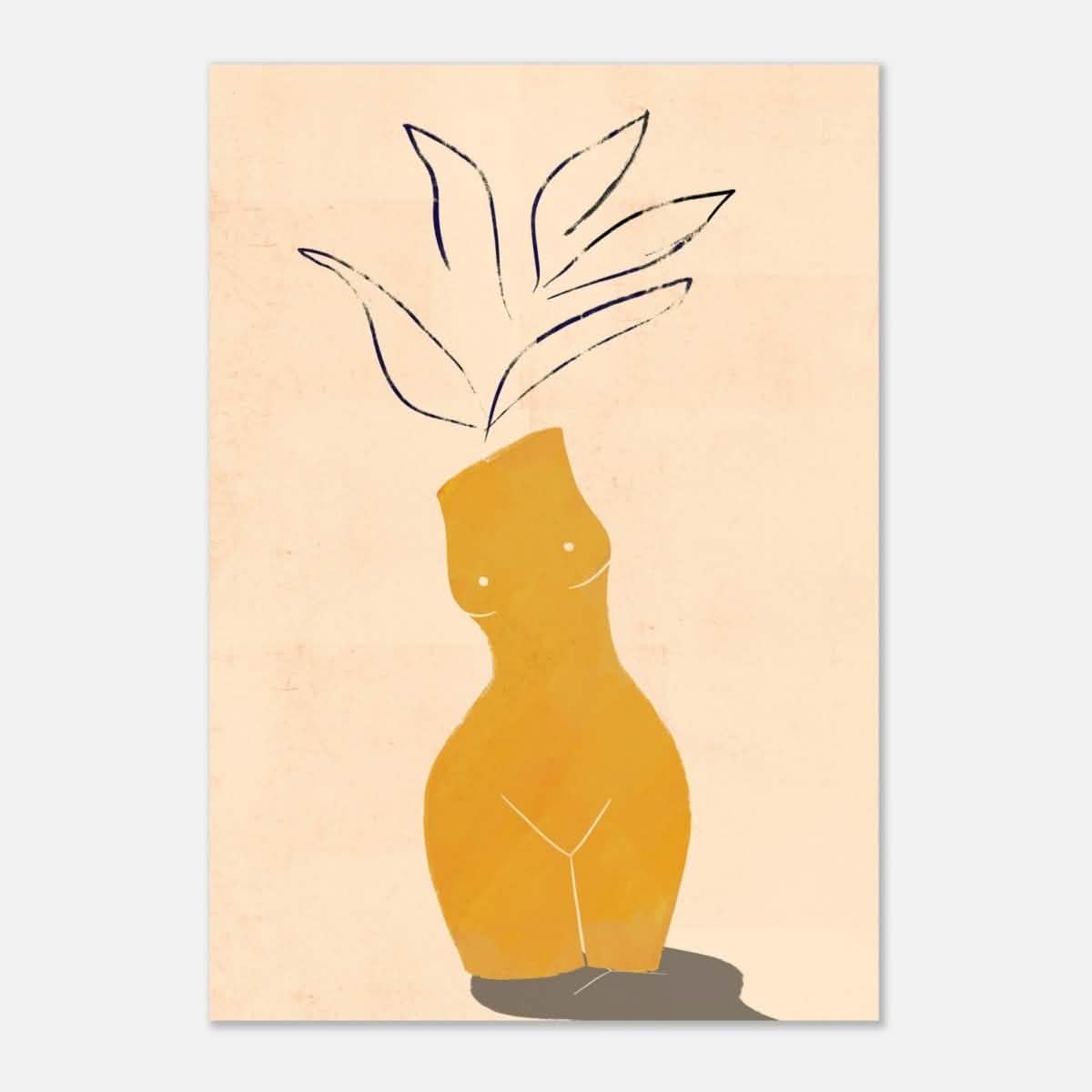 Da Vinci Contemporary Modern Wall Art - Aluminum Print - 70x100 cm / 28x40″ -