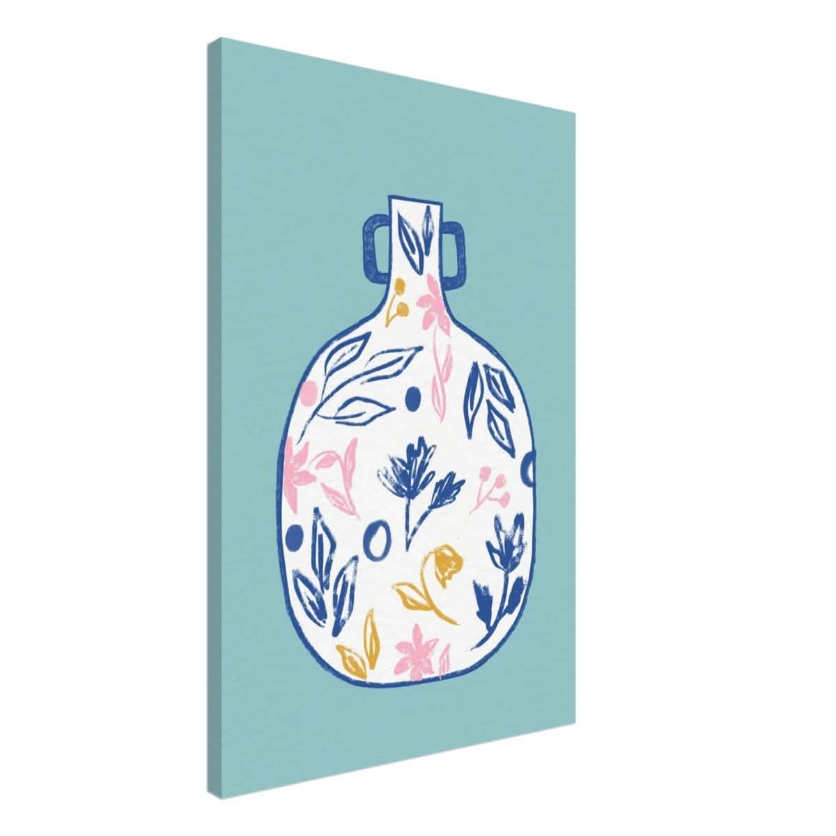 Da Vinci Contemporary Modern Wall Art - Canvas - 60x90 cm / 24x36″ - Thick