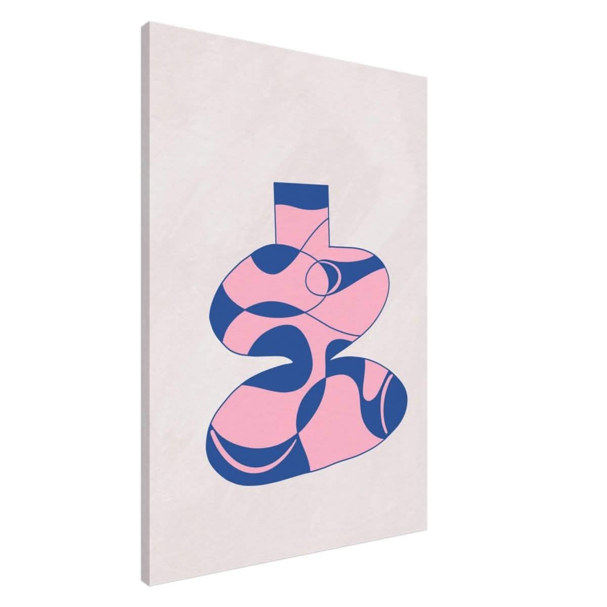 Da Vinci Contemporary Modern Wall Art - Canvas - 70x100 cm / 28x40″ - Slim