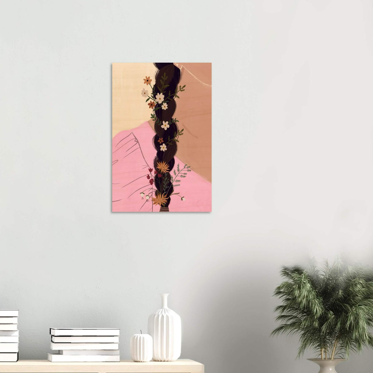 Da Vinci Contemporary Modern Wall Art - Wood Prints - 40x60 cm / 16x24″ - 10 mm