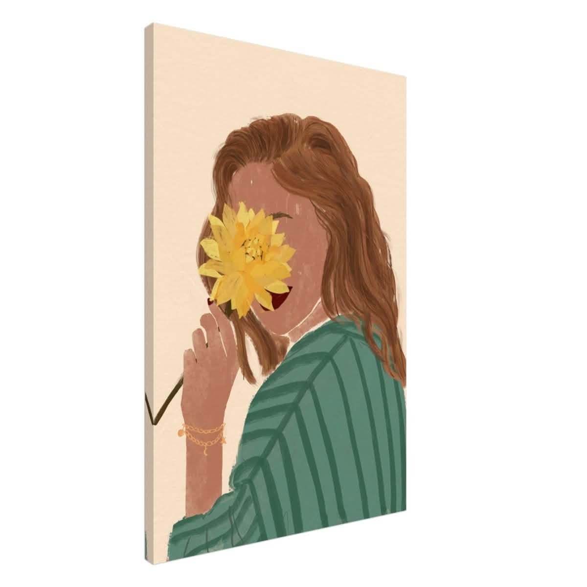 Da Vinci Contemporary Modern Wall Art - Canvas - 60x90 cm / 24x36″ - Slim