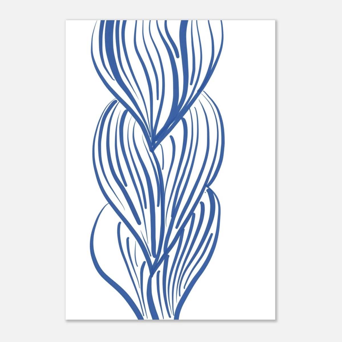 Da Vinci Contemporary Modern Wall Art - Aluminum Print - 70x100 cm / 28x40″ -