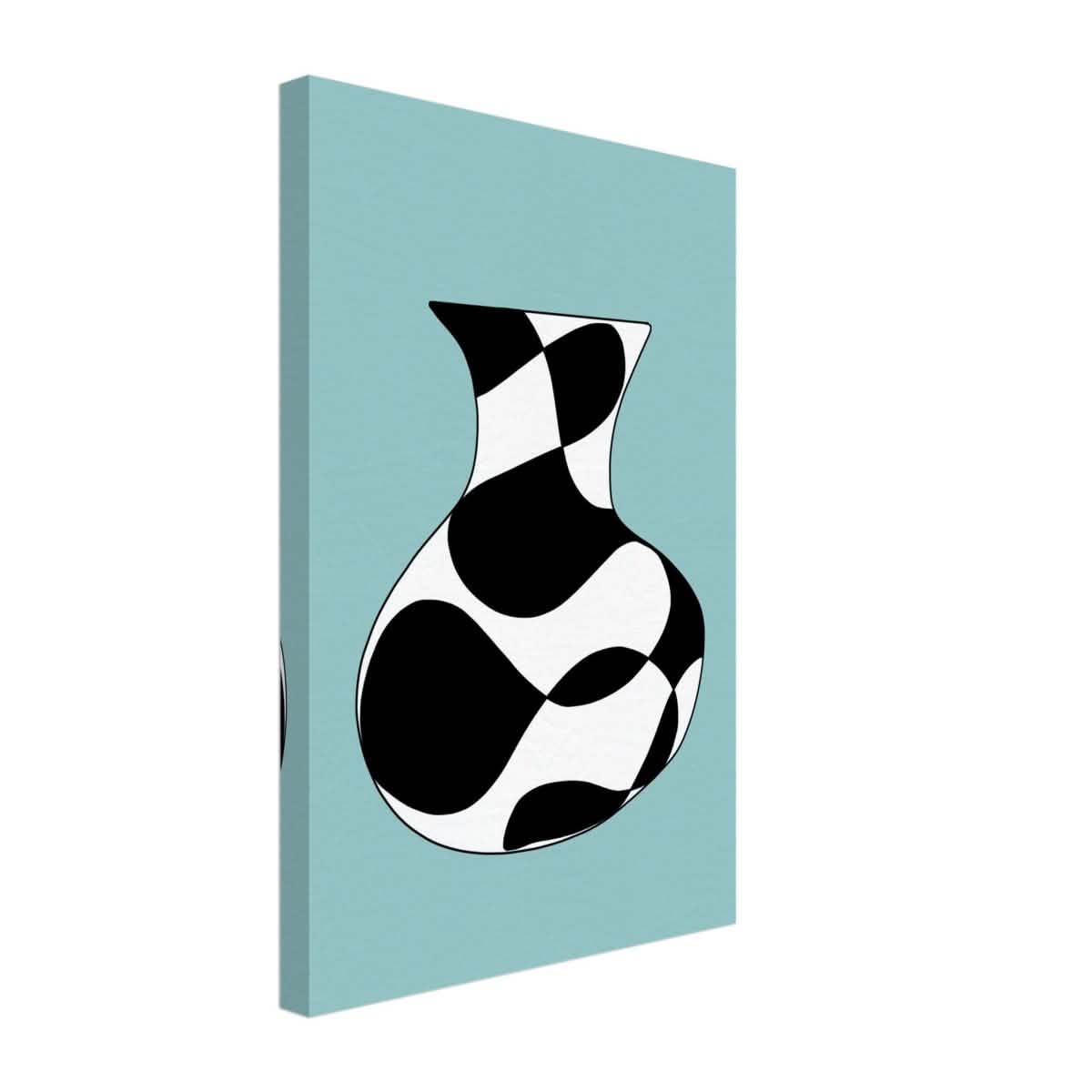 Da Vinci Contemporary Modern Wall Art - Canvas - 30x45 cm / 12x18″ - Slim