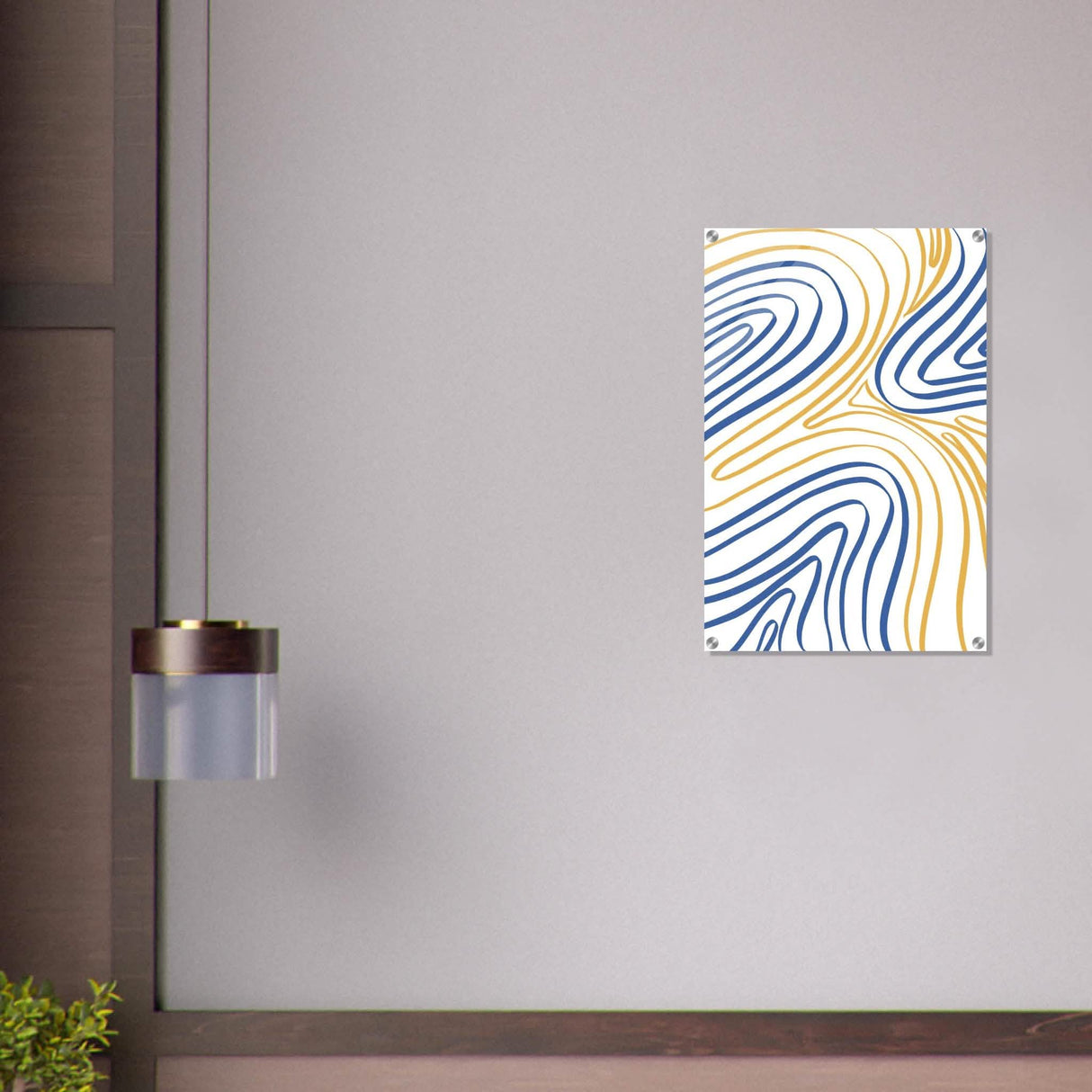 Da Vinci Contemporary Modern Wall Art - Acrylic Print - 50x75 cm / 20x30″ -