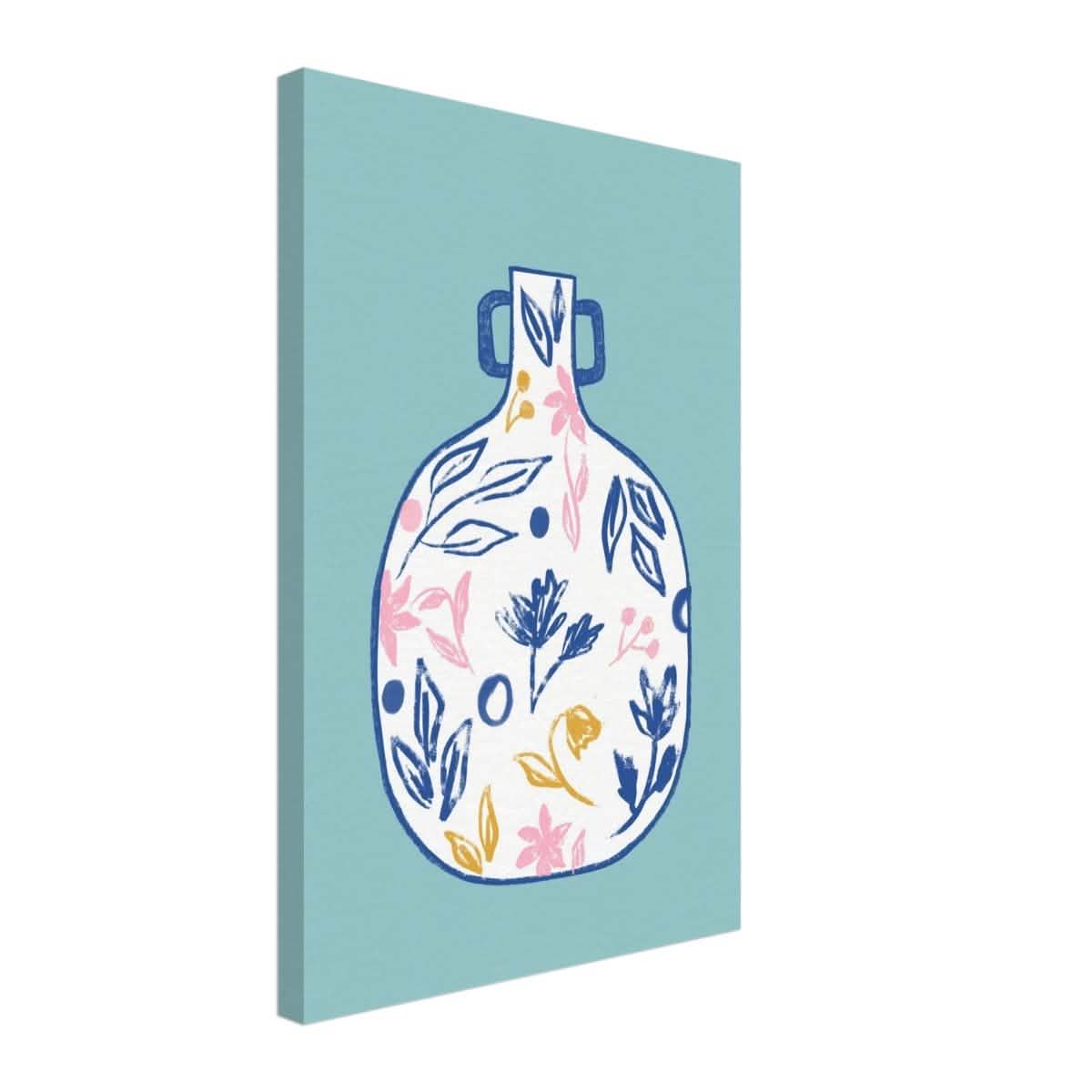 Da Vinci Contemporary Modern Wall Art - Canvas - 40x60 cm / 16x24″ - Thick