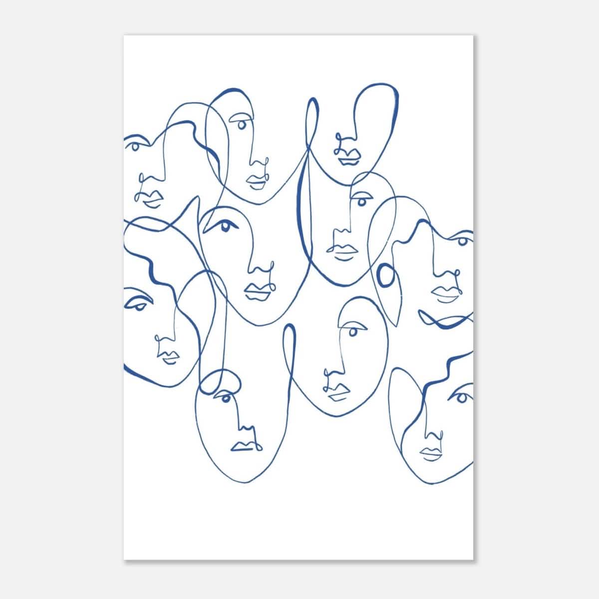 Da Vinci Contemporary Modern Wall Art - Aluminum Print - 60x90 cm / 24x36″ -