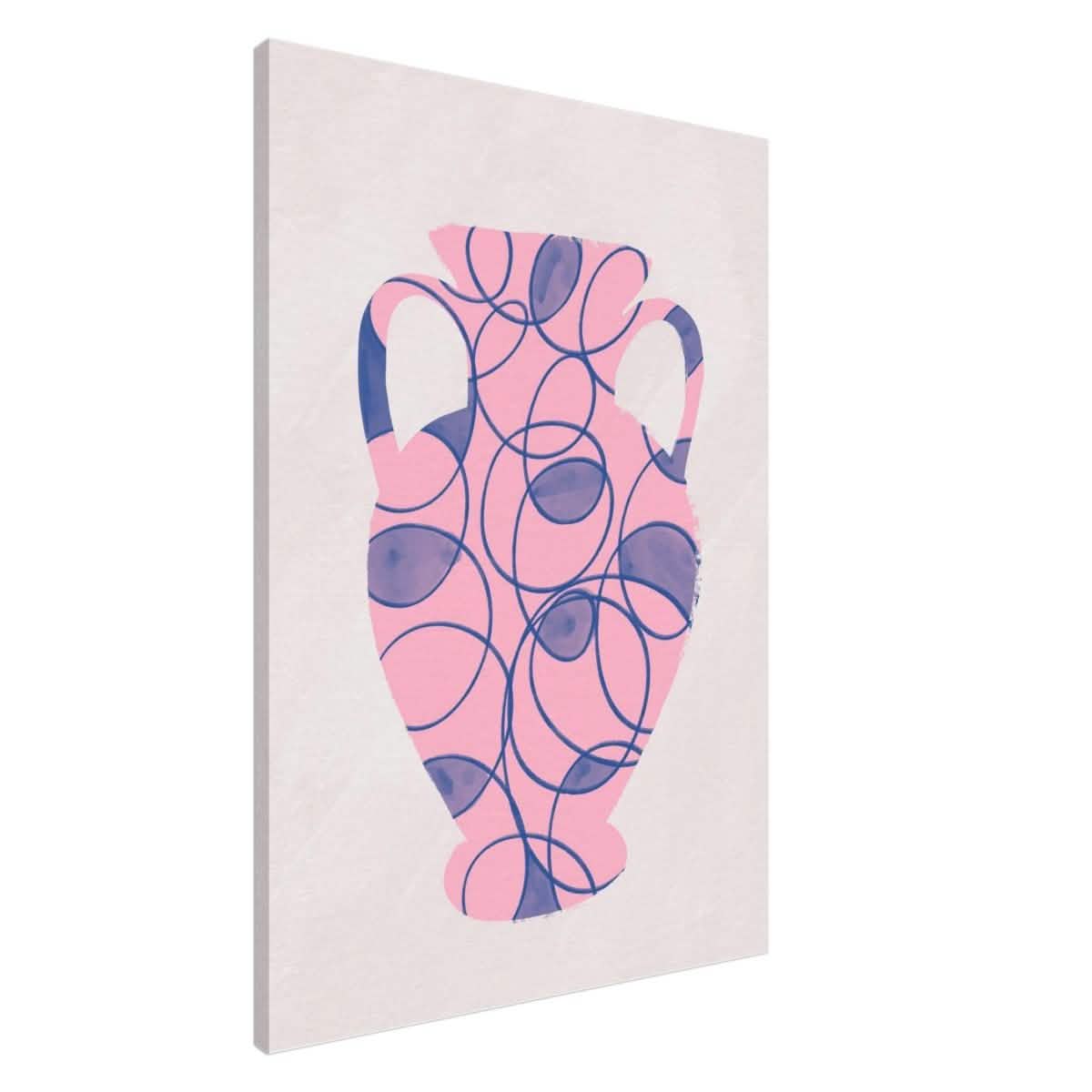 Da Vinci Contemporary Modern Wall Art - Canvas - 70x100 cm / 28x40″ - Slim