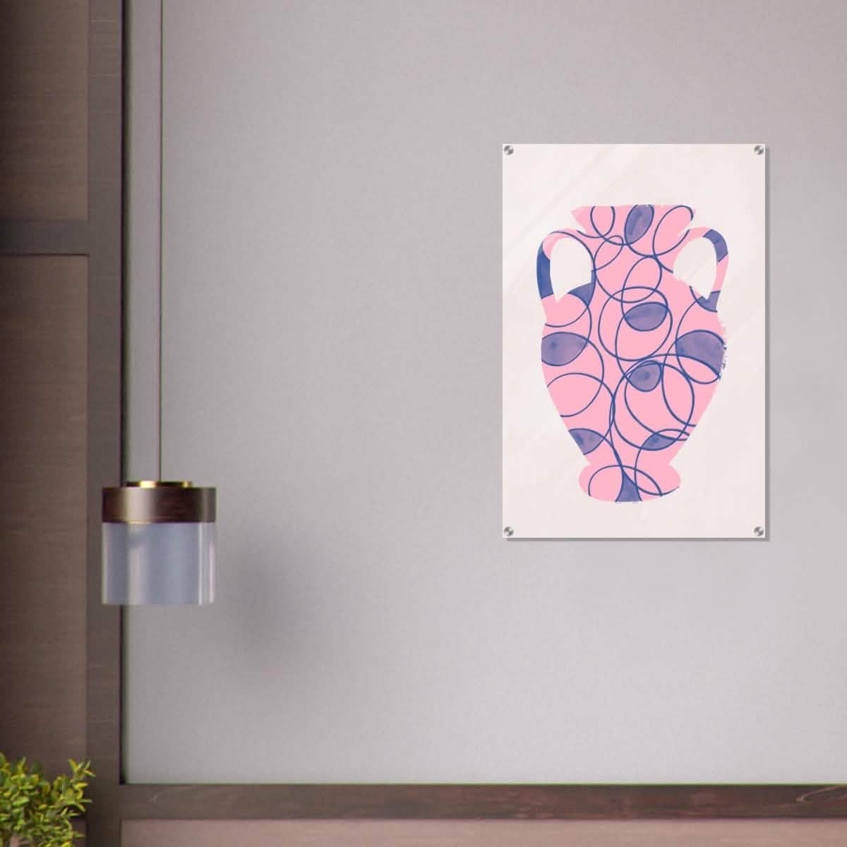 Da Vinci Contemporary Modern Wall Art - Acrylic Print - 60x90 cm / 24x36″ -