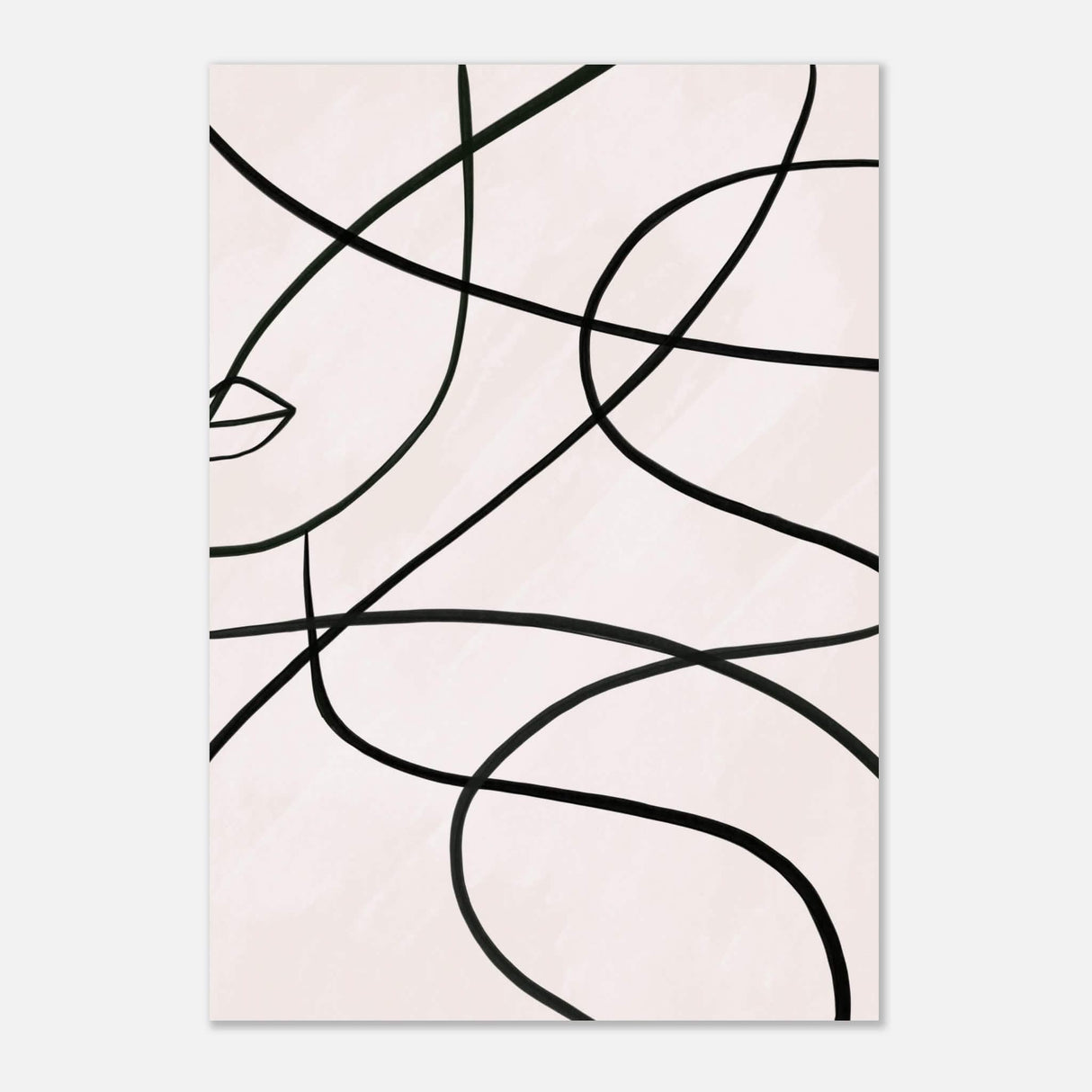 Da Vinci Contemporary Modern Wall Art - Aluminum Print - 70x100 cm / 28x40″ -