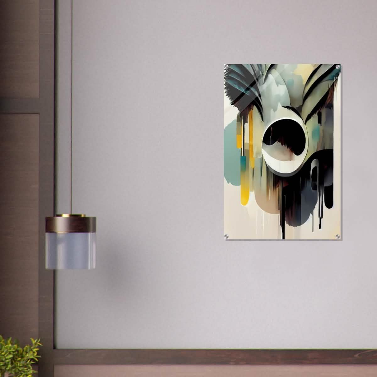 Da Vinci Contemporary Modern Wall Art - Acrylic Print - 60x90 cm / 24x36″ -