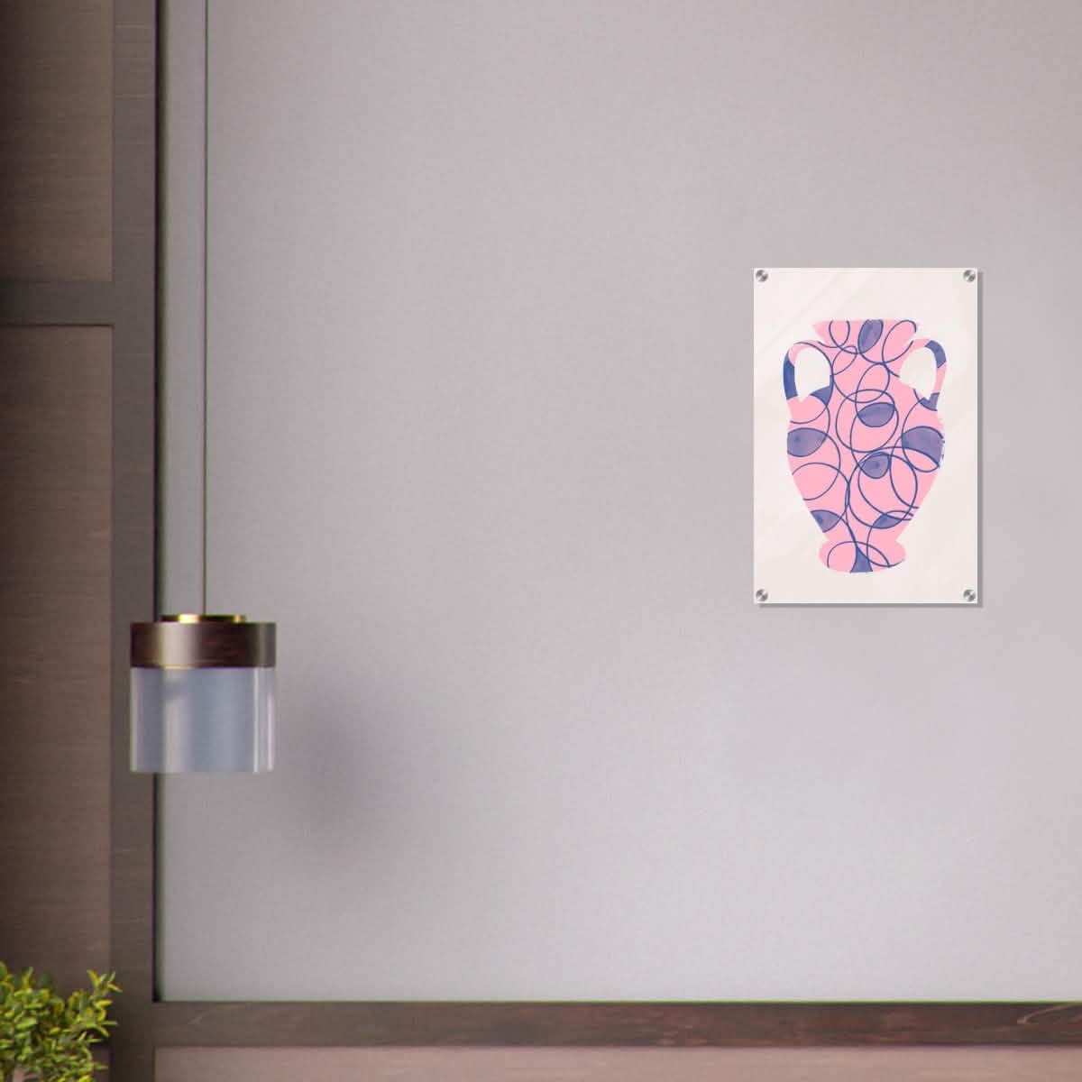 Da Vinci Contemporary Modern Wall Art - Acrylic Print - 40x60 cm / 16x24″ -