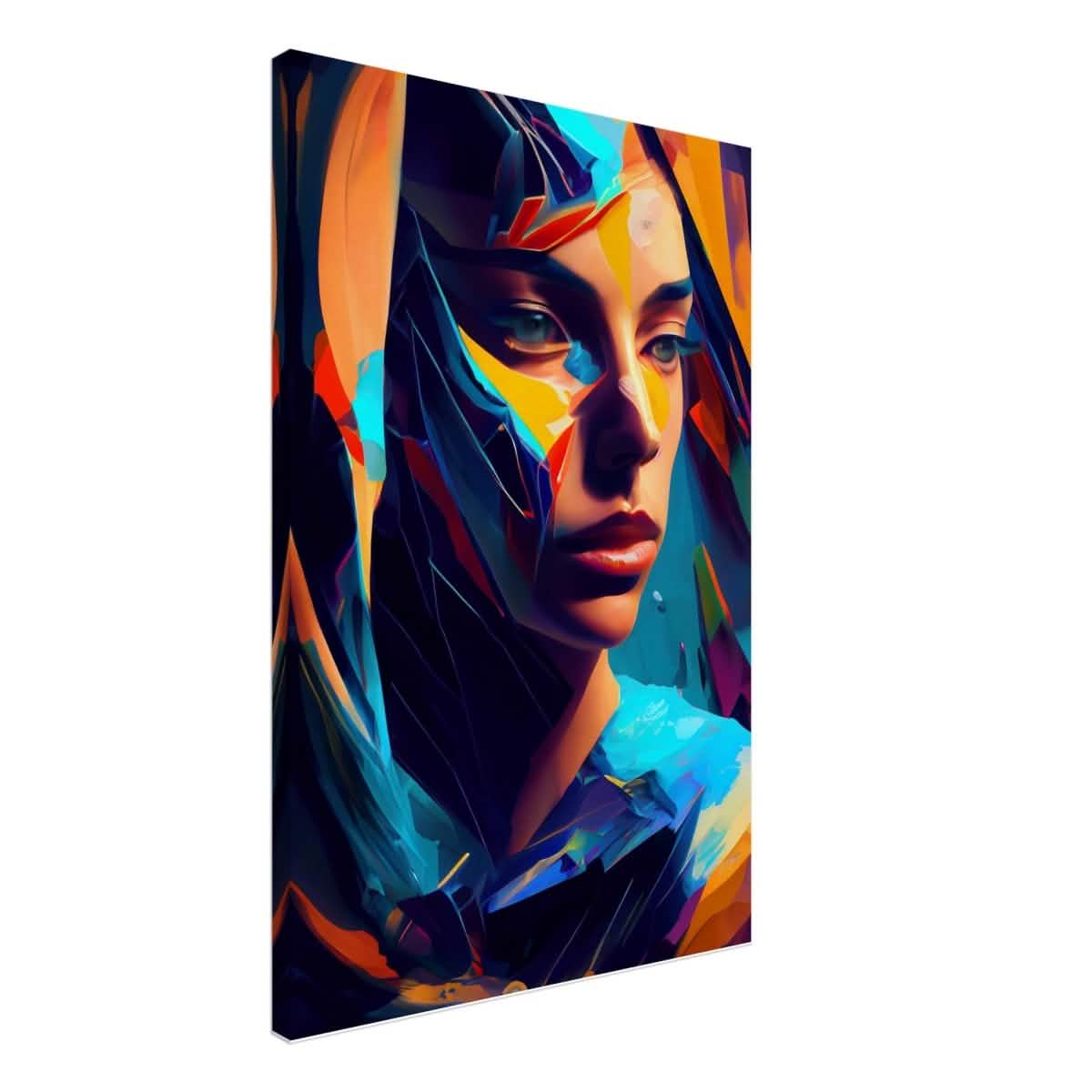 Da Vinci Contemporary Modern Wall Art - Canvas - 50x75 cm / 20x30″ - Slim