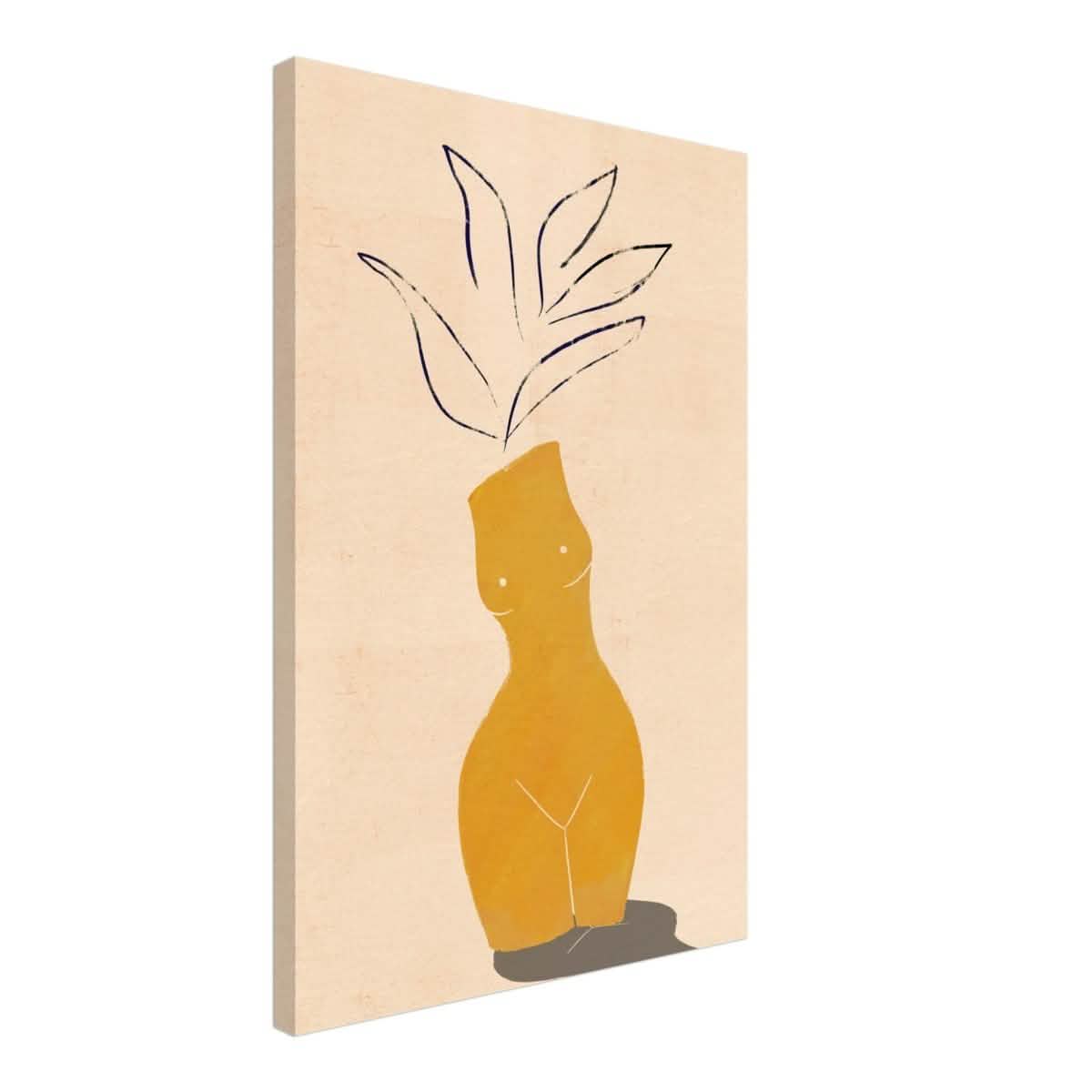 Da Vinci Contemporary Modern Wall Art - Canvas - 50x75 cm / 20x30″ - Thick