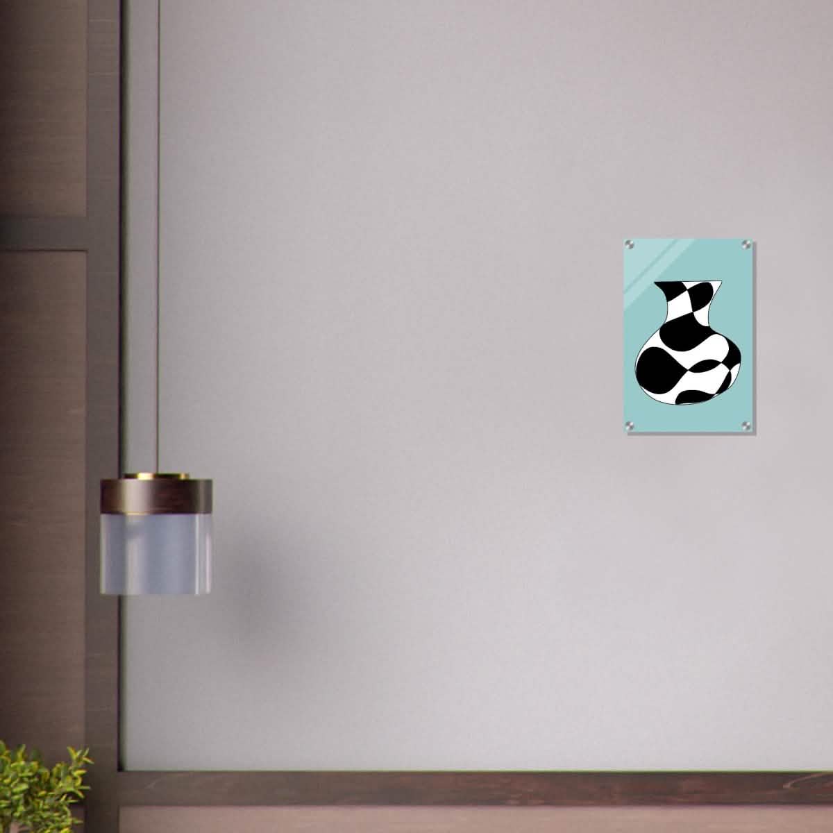 Da Vinci Contemporary Modern Wall Art - Acrylic Print - 30x45 cm / 12x18″ -