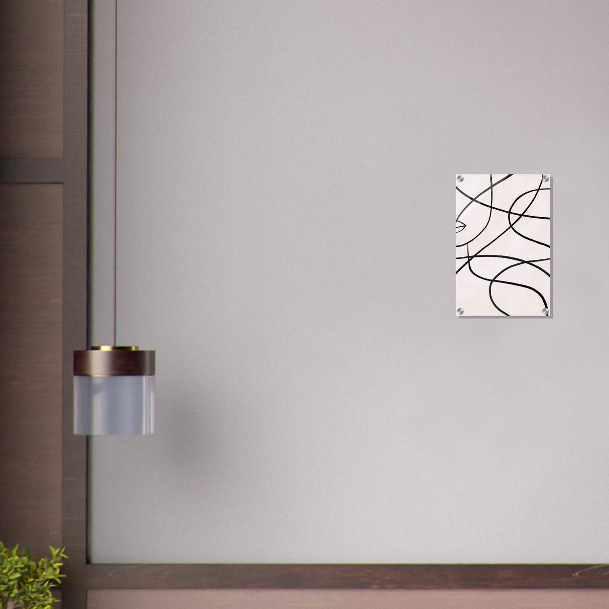 Da Vinci Contemporary Modern Wall Art - Acrylic Print - 30x45 cm / 12x18″ -