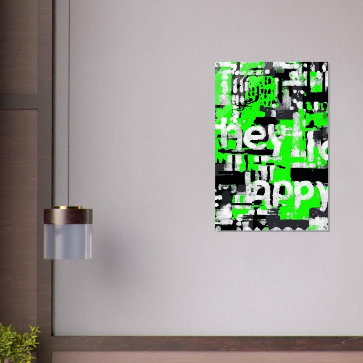 Da Vinci Contemporary Modern Wall Art - Acrylic Print - 60x90 cm / 24x36″ -