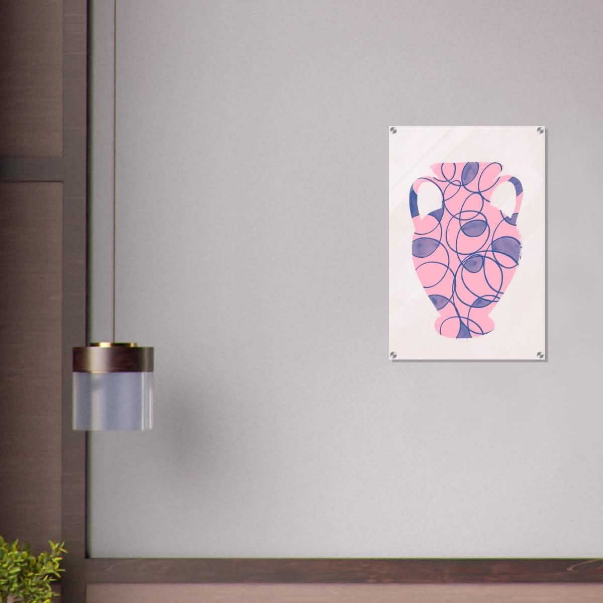 Da Vinci Contemporary Modern Wall Art - Acrylic Print - 50x75 cm / 20x30″ -