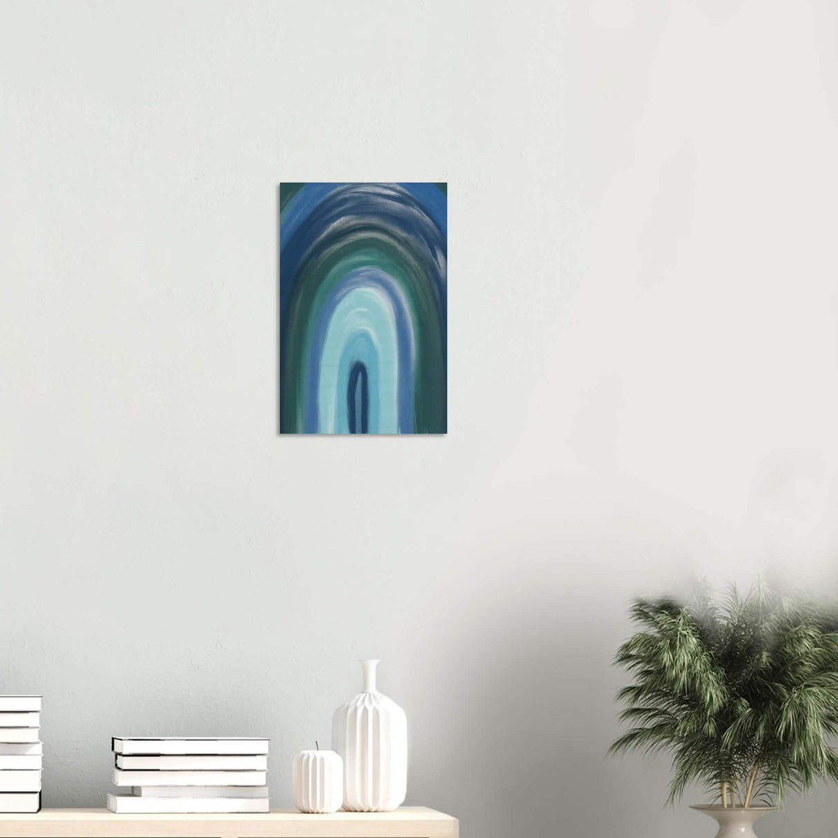 Da Vinci Contemporary Modern Wall Art - Wood Prints - 30x45 cm / 12x18″ - 20 mm