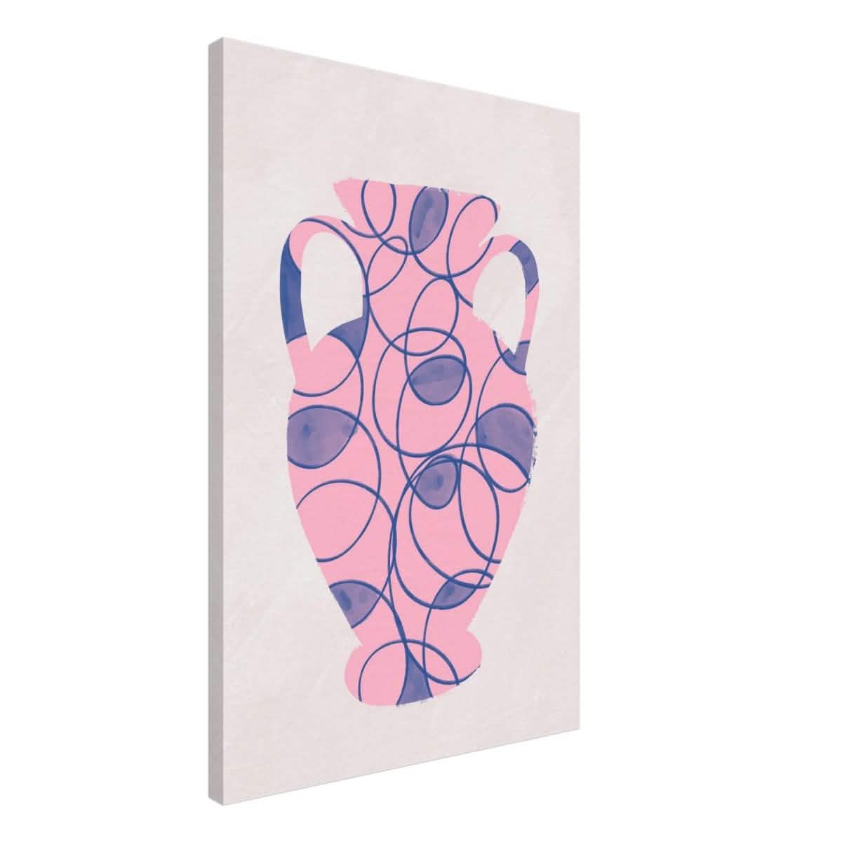 Da Vinci Contemporary Modern Wall Art - Canvas - 60x90 cm / 24x36″ - Thick