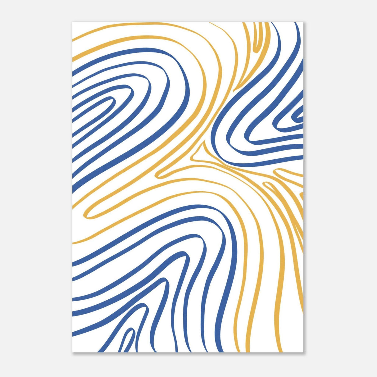 Da Vinci Contemporary Modern Wall Art - Aluminum Print - 70x100 cm / 28x40″ -