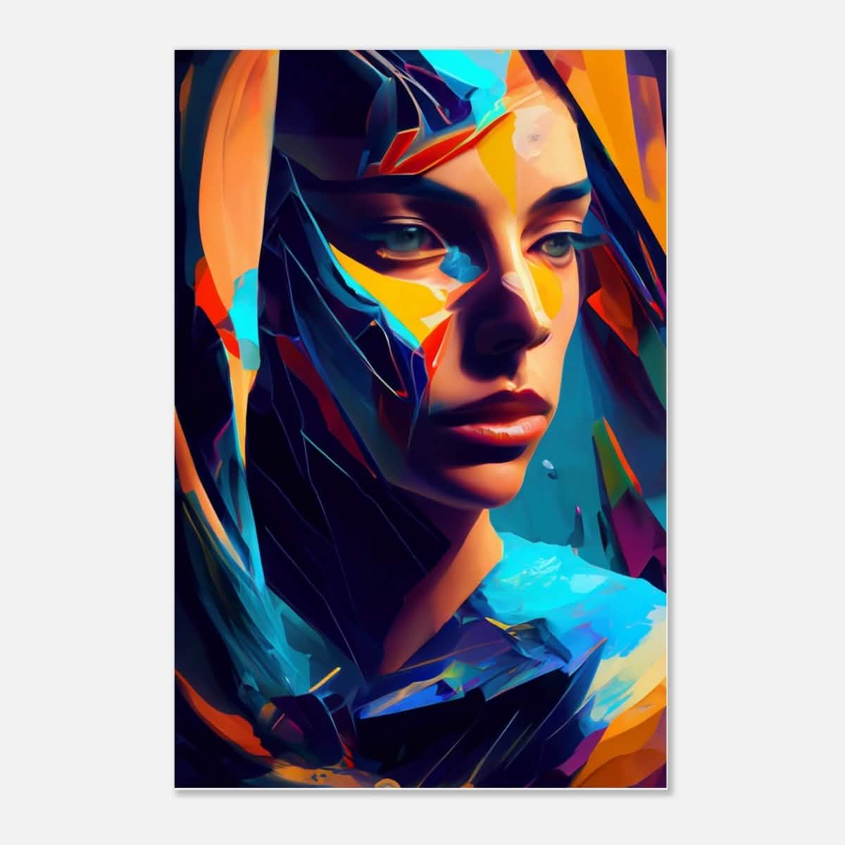 Da Vinci Contemporary Modern Wall Art - Aluminum Print - 50x75 cm / 20x30″ -