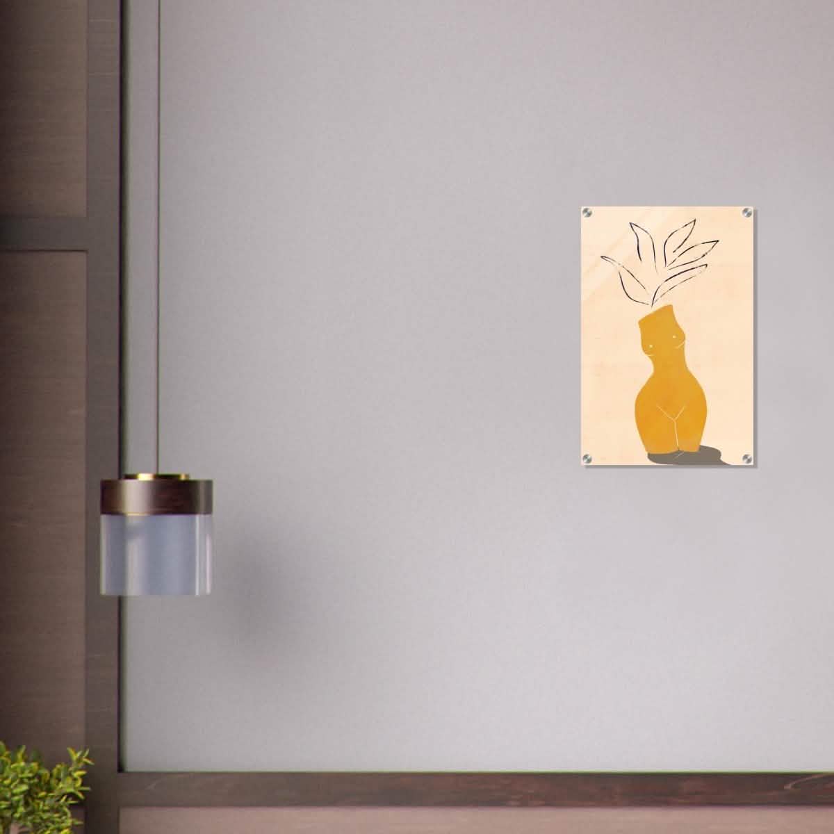 Da Vinci Contemporary Modern Wall Art - Acrylic Print - 40x60 cm / 16x24″ -