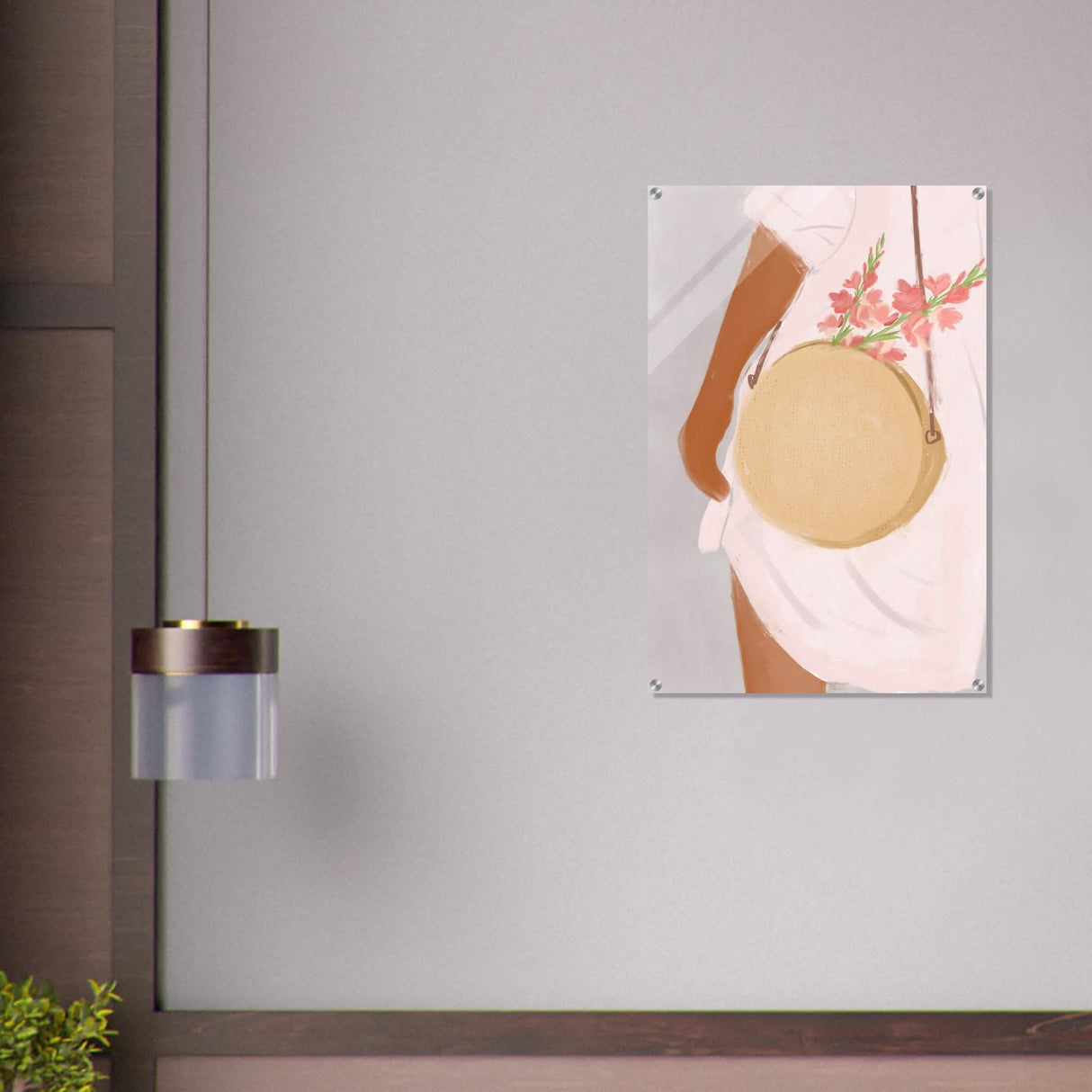 Da Vinci Contemporary Modern Wall Art - Acrylic Print - 60x90 cm / 24x36″ -