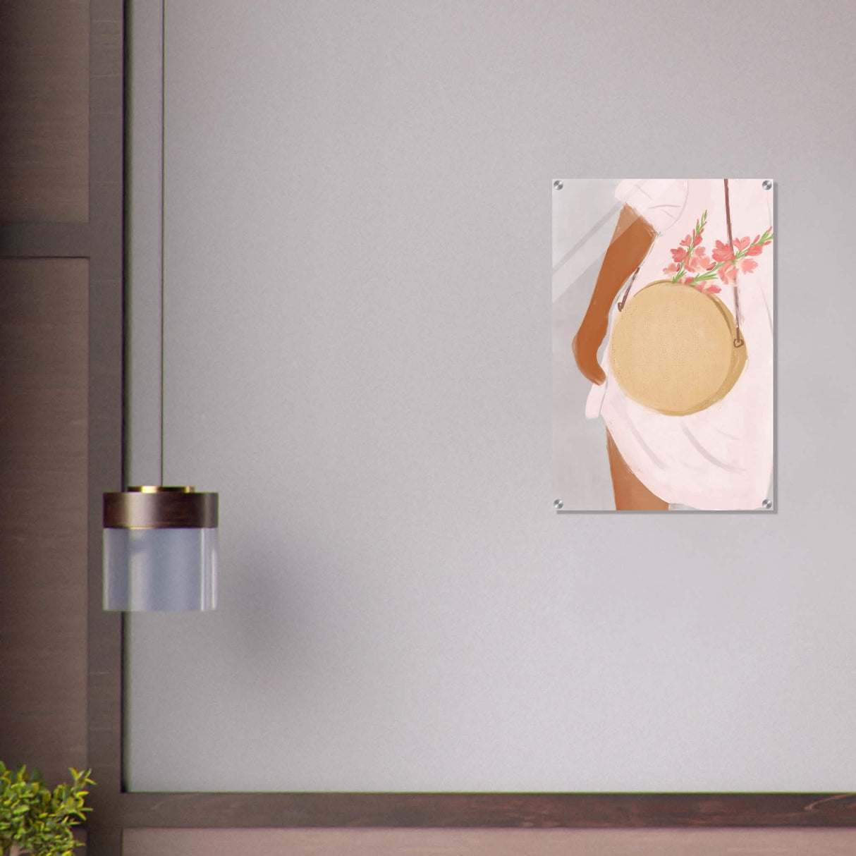 Da Vinci Contemporary Modern Wall Art - Acrylic Print - 50x75 cm / 20x30″ -