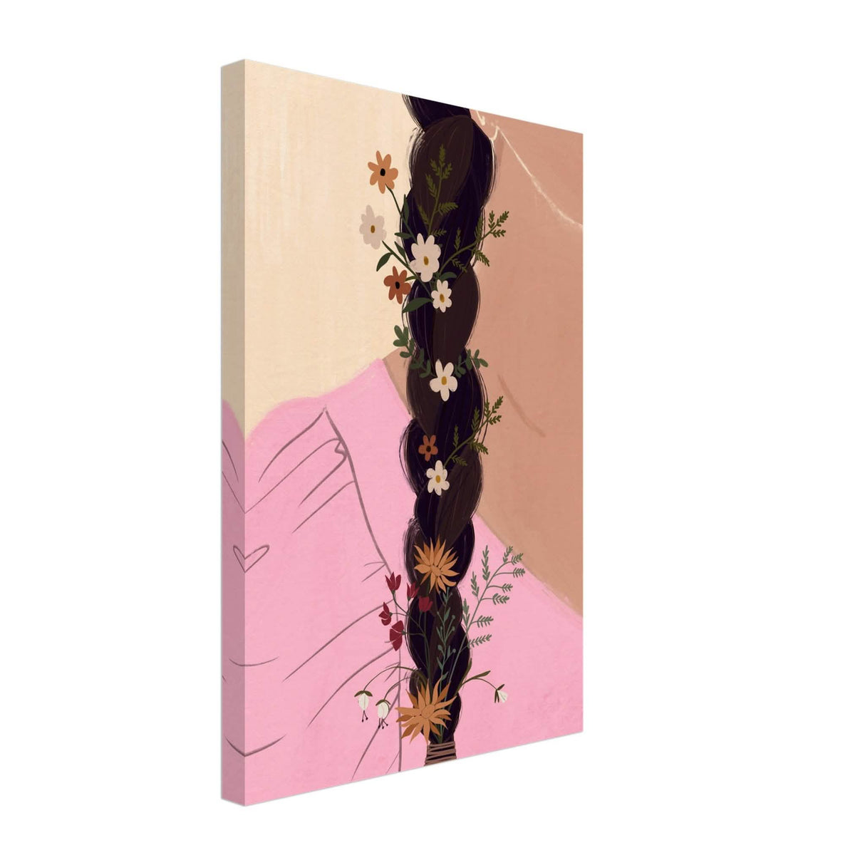 Da Vinci Contemporary Modern Wall Art - Canvas - 30x45 cm / 12x18″ - Slim