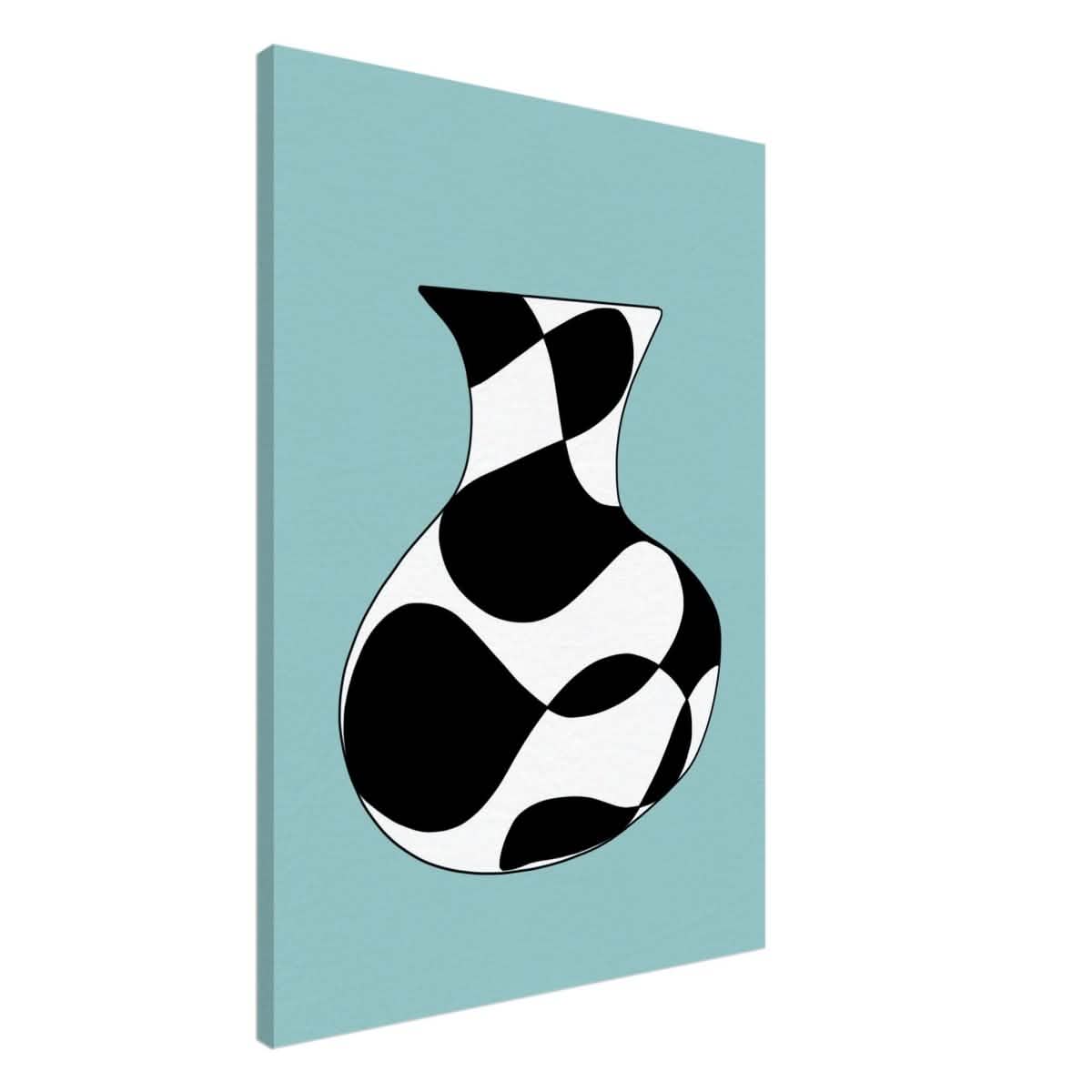 Da Vinci Contemporary Modern Wall Art - Canvas - 70x100 cm / 28x40″ - Thick