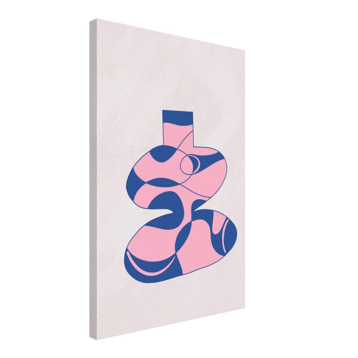 Da Vinci Contemporary Modern Wall Art - Canvas - 50x75 cm / 20x30″ - Thick