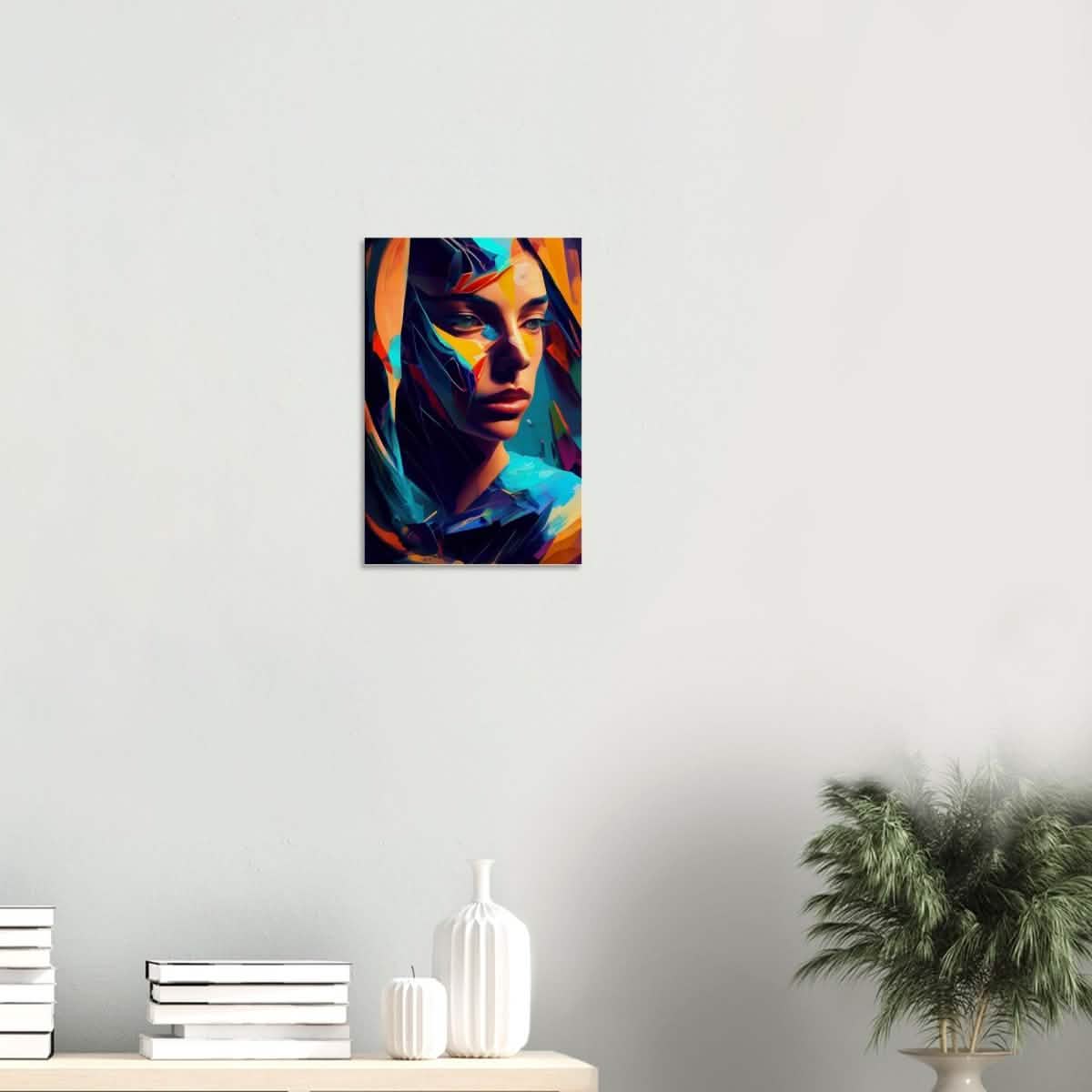 Da Vinci Contemporary Modern Wall Art - Wood Prints - 30x45 cm / 12x18″ - 20 mm