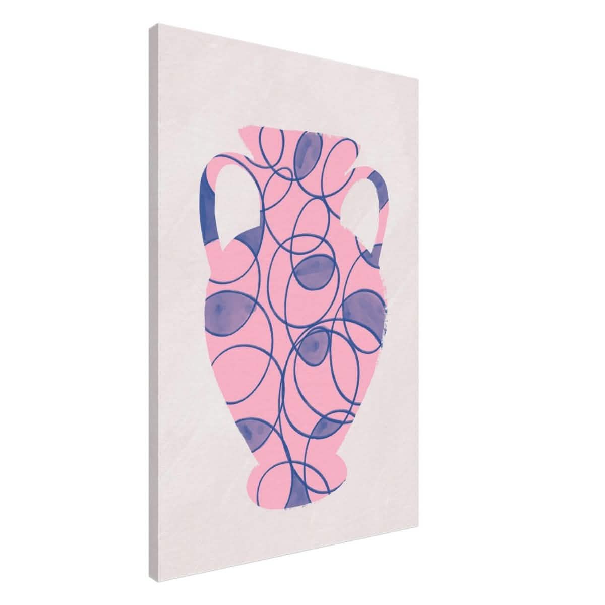 Da Vinci Contemporary Modern Wall Art - Canvas - 60x90 cm / 24x36″ - Slim