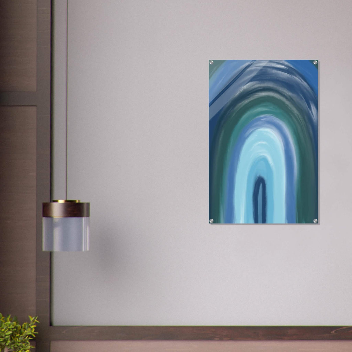 Da Vinci Contemporary Modern Wall Art - Acrylic Print - 60x90 cm / 24x36″ -