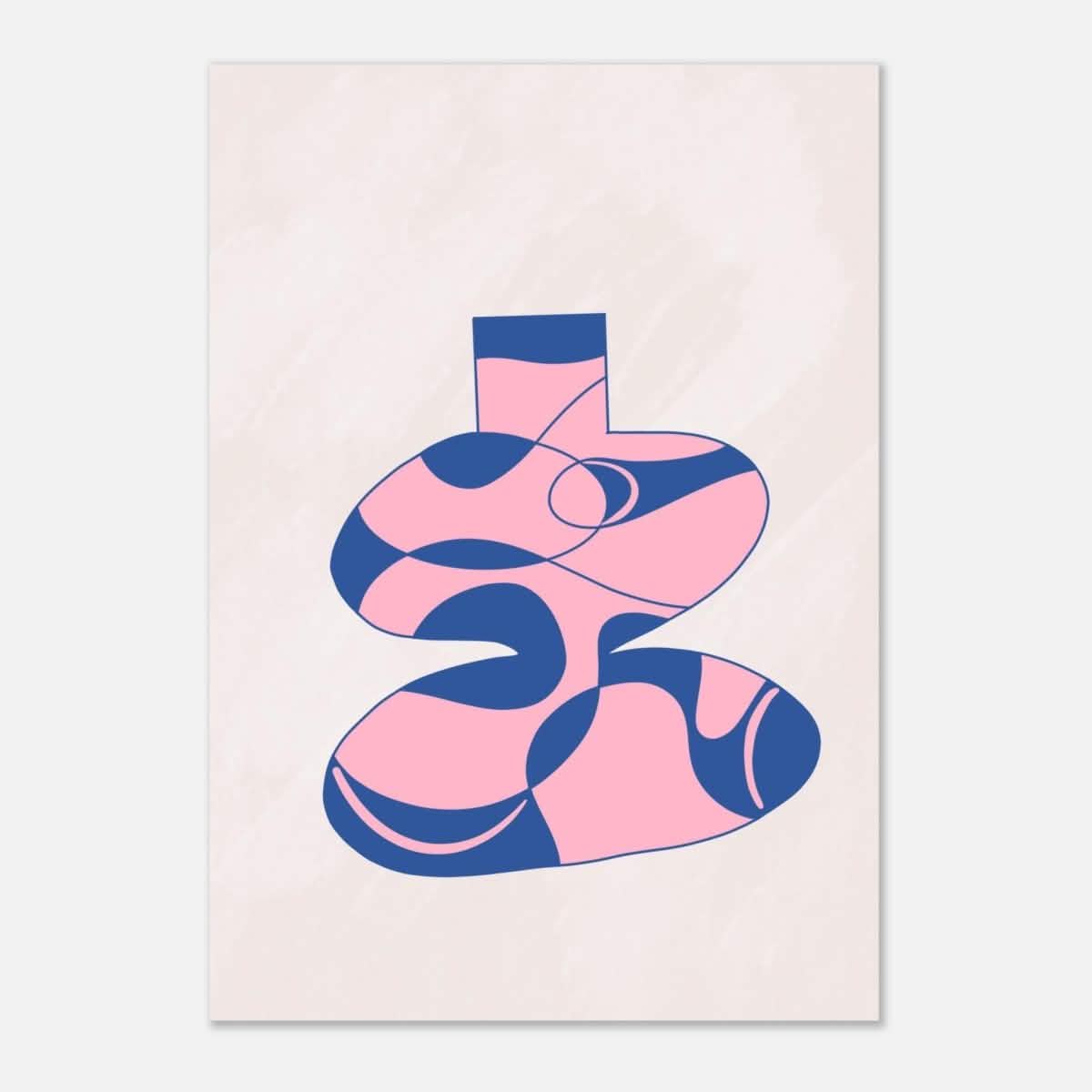 Da Vinci Contemporary Modern Wall Art - Aluminum Print - 70x100 cm / 28x40″ -