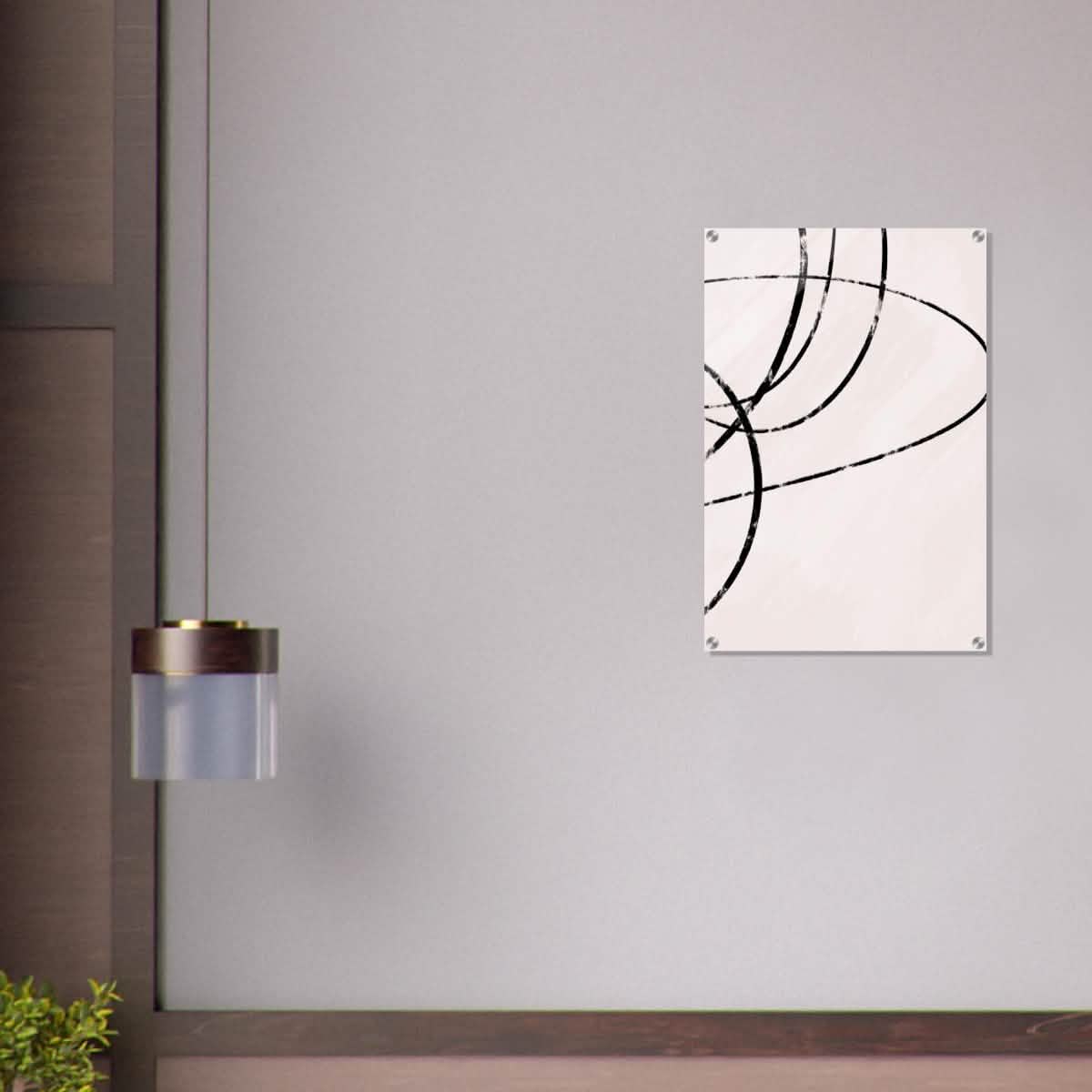 Da Vinci Contemporary Modern Wall Art - Acrylic Print - 50x75 cm / 20x30″ -