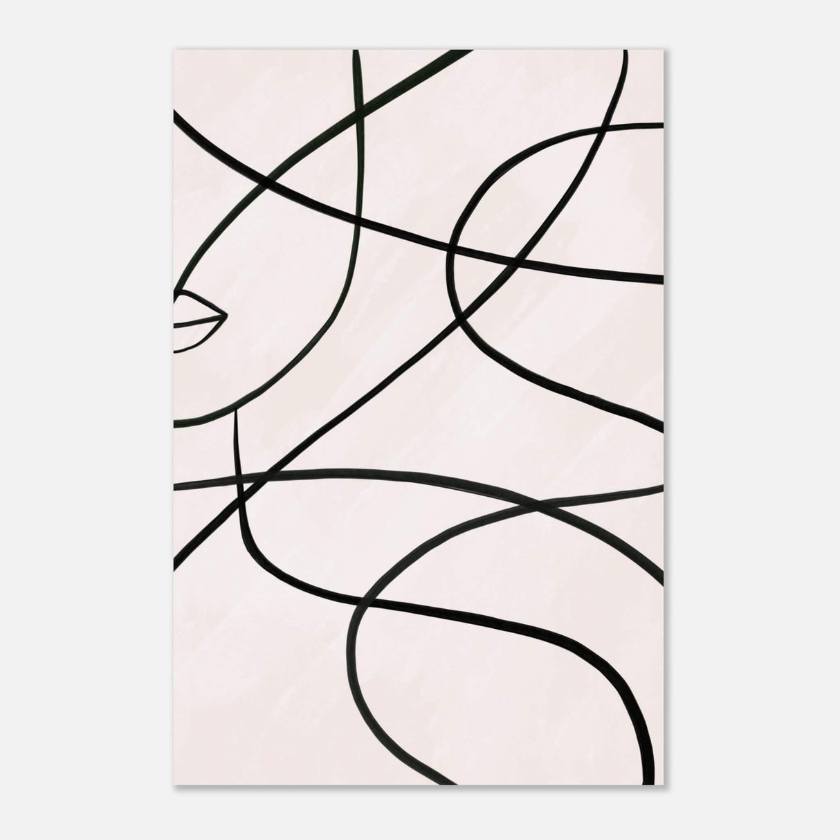 Da Vinci Contemporary Modern Wall Art - Aluminum Print - 40x60 cm / 16x24″ -