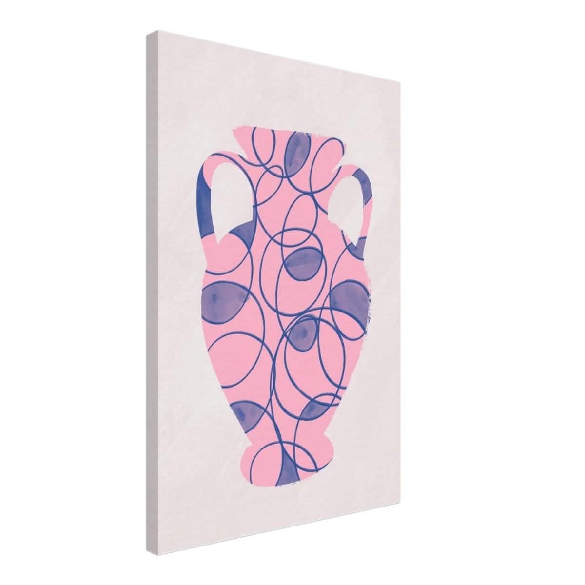 Da Vinci Contemporary Modern Wall Art - Canvas - 50x75 cm / 20x30″ - Thick