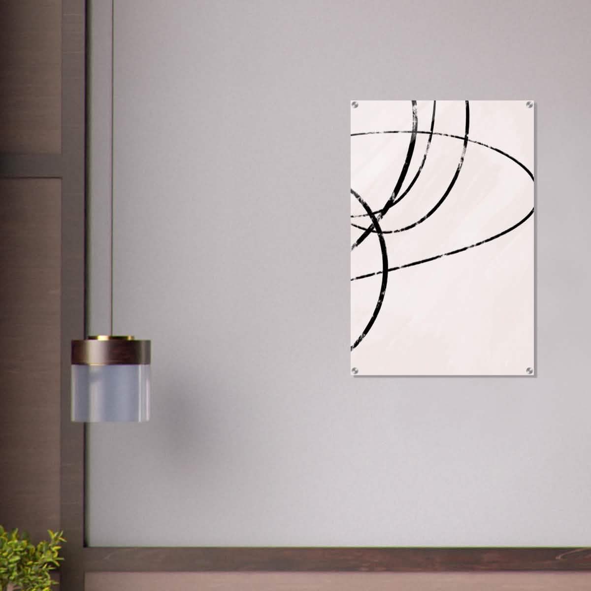 Da Vinci Contemporary Modern Wall Art - Acrylic Print - 60x90 cm / 24x36″ -