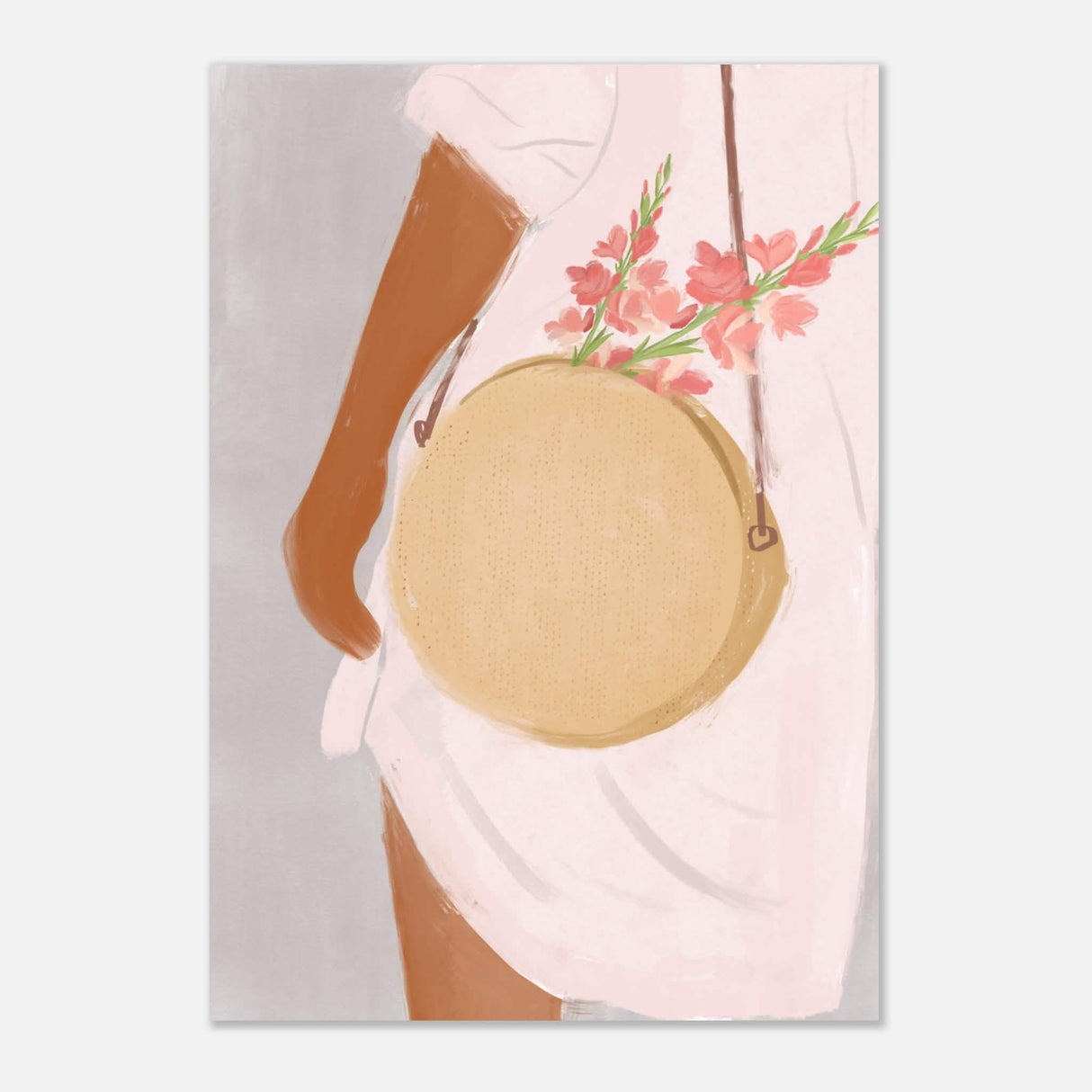 Da Vinci Contemporary Modern Wall Art - Aluminum Print - 70x100 cm / 28x40″ -