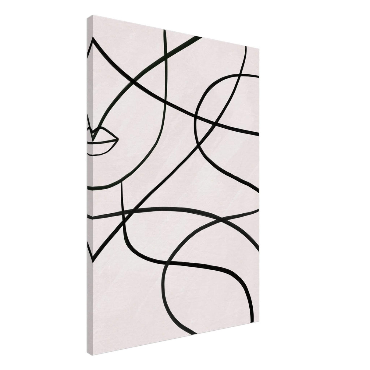 Da Vinci Contemporary Modern Wall Art - Canvas - 70x100 cm / 28x40″ - Thick