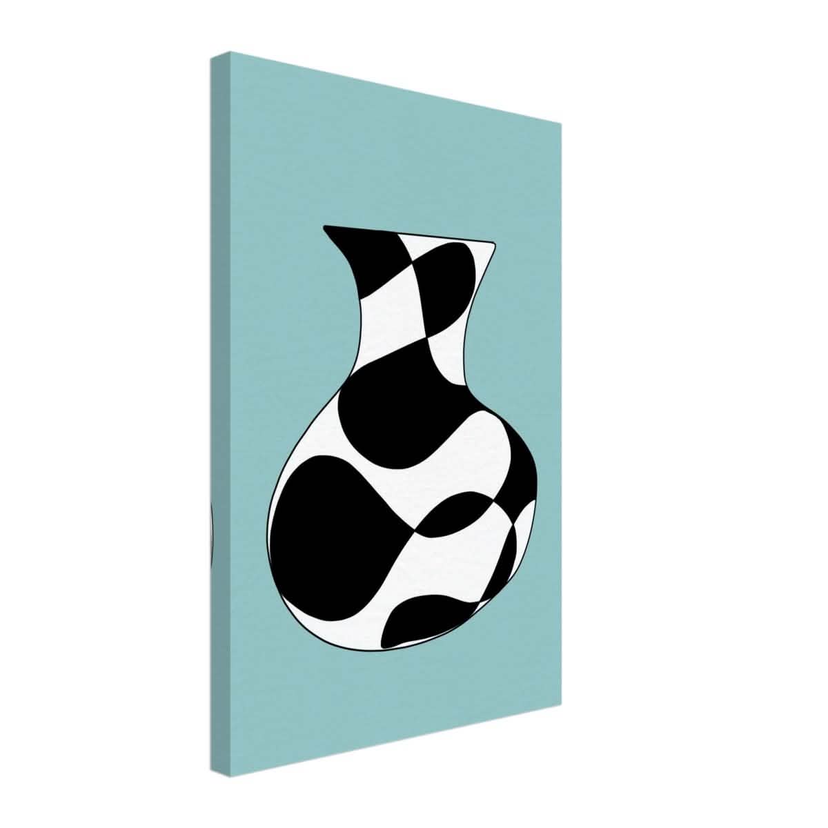 Da Vinci Contemporary Modern Wall Art - Canvas - 40x60 cm / 16x24″ - Thick