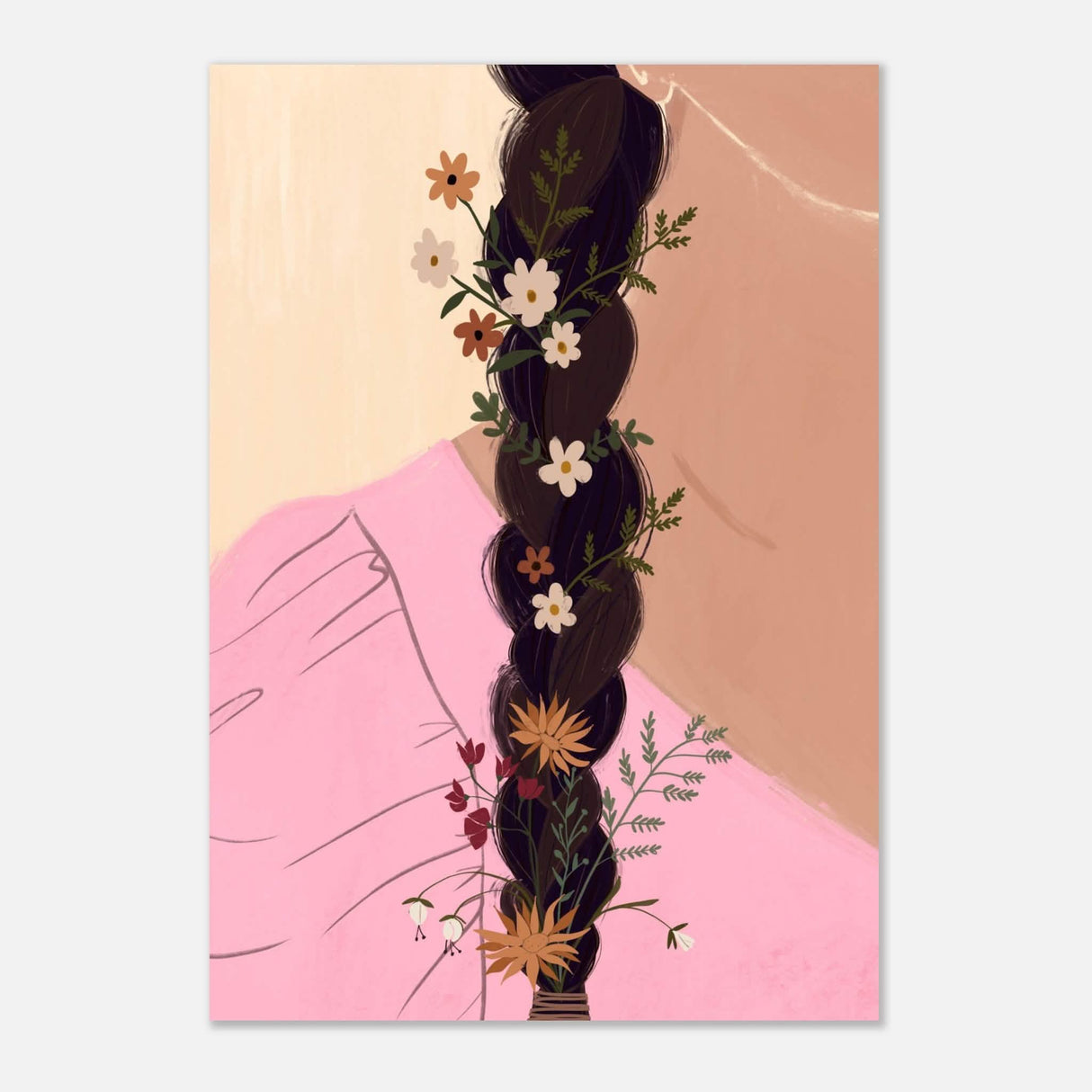 Da Vinci Contemporary Modern Wall Art - Aluminum Print - 70x100 cm / 28x40″ -