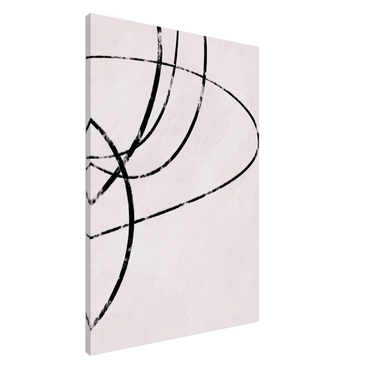 Da Vinci Contemporary Modern Wall Art - Canvas - 70x100 cm / 28x40″ - Slim