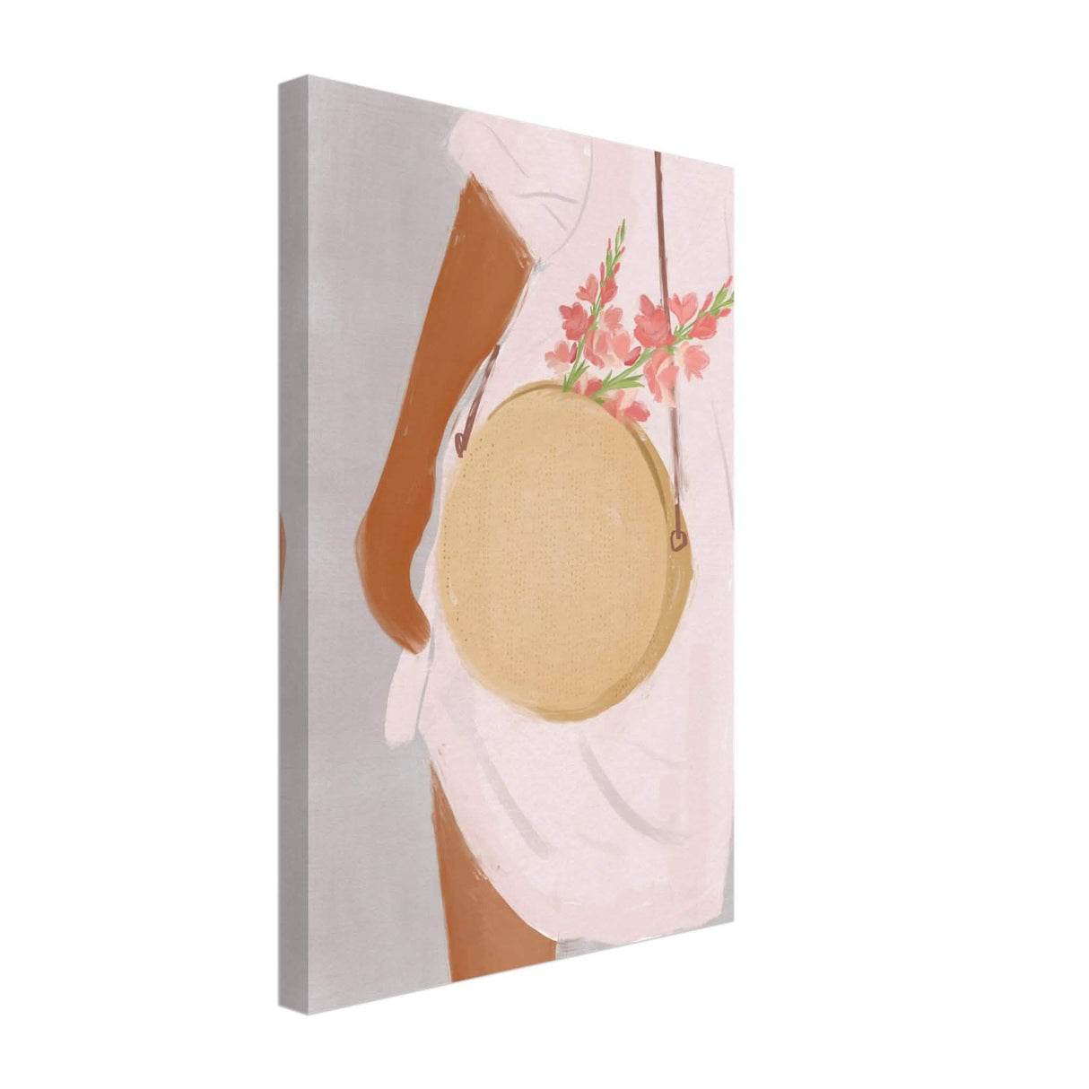 Da Vinci Contemporary Modern Wall Art - Canvas - 30x45 cm / 12x18″ - Slim