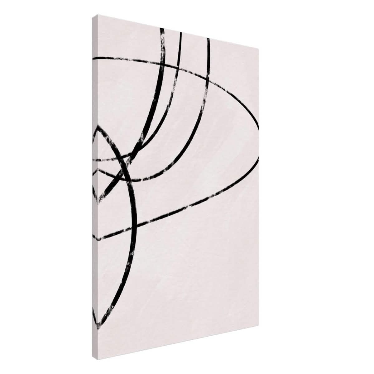 Da Vinci Contemporary Modern Wall Art - Canvas - 60x90 cm / 24x36″ - Slim