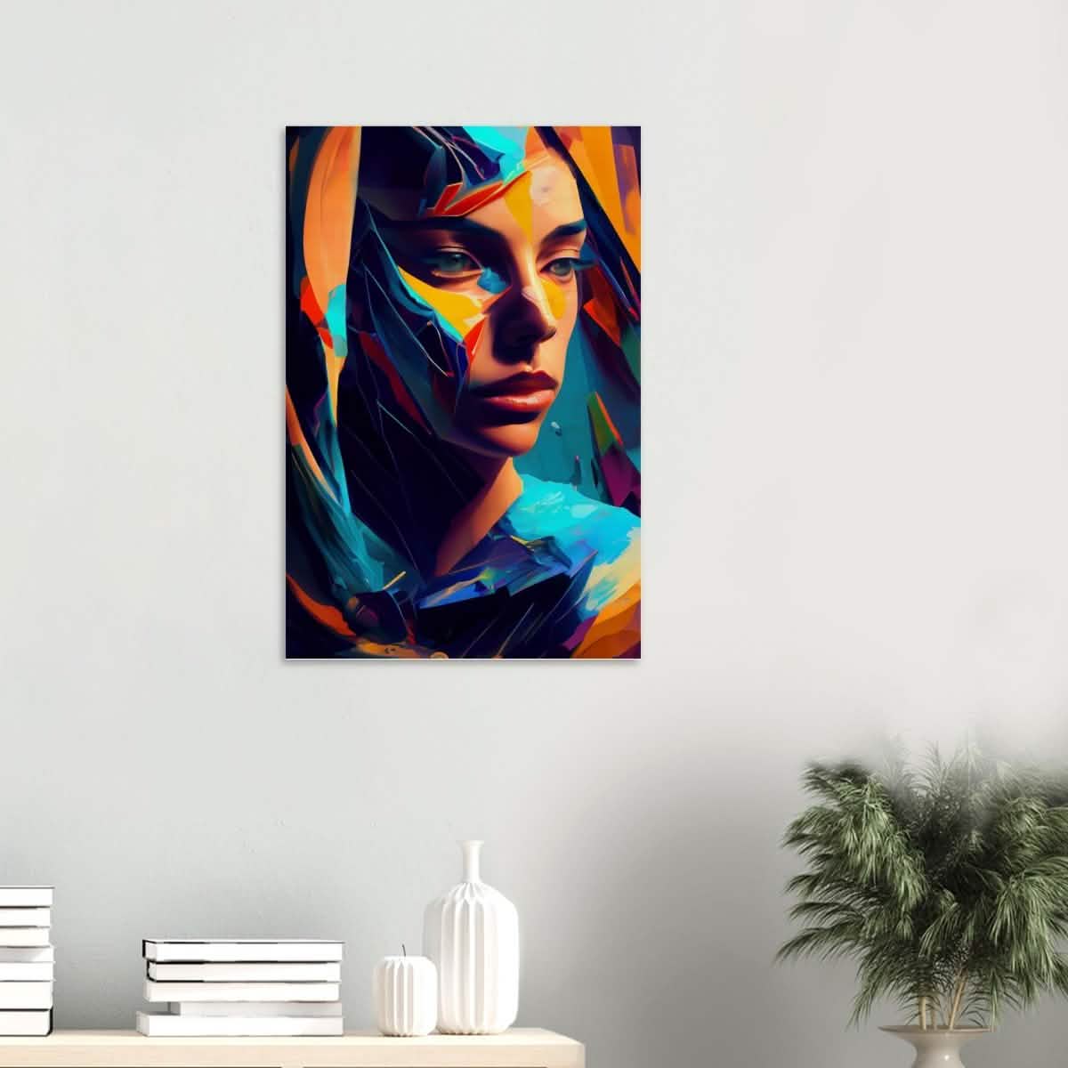 Da Vinci Contemporary Modern Wall Art - Wood Prints - 50x75 cm / 20x30″ - 10 mm