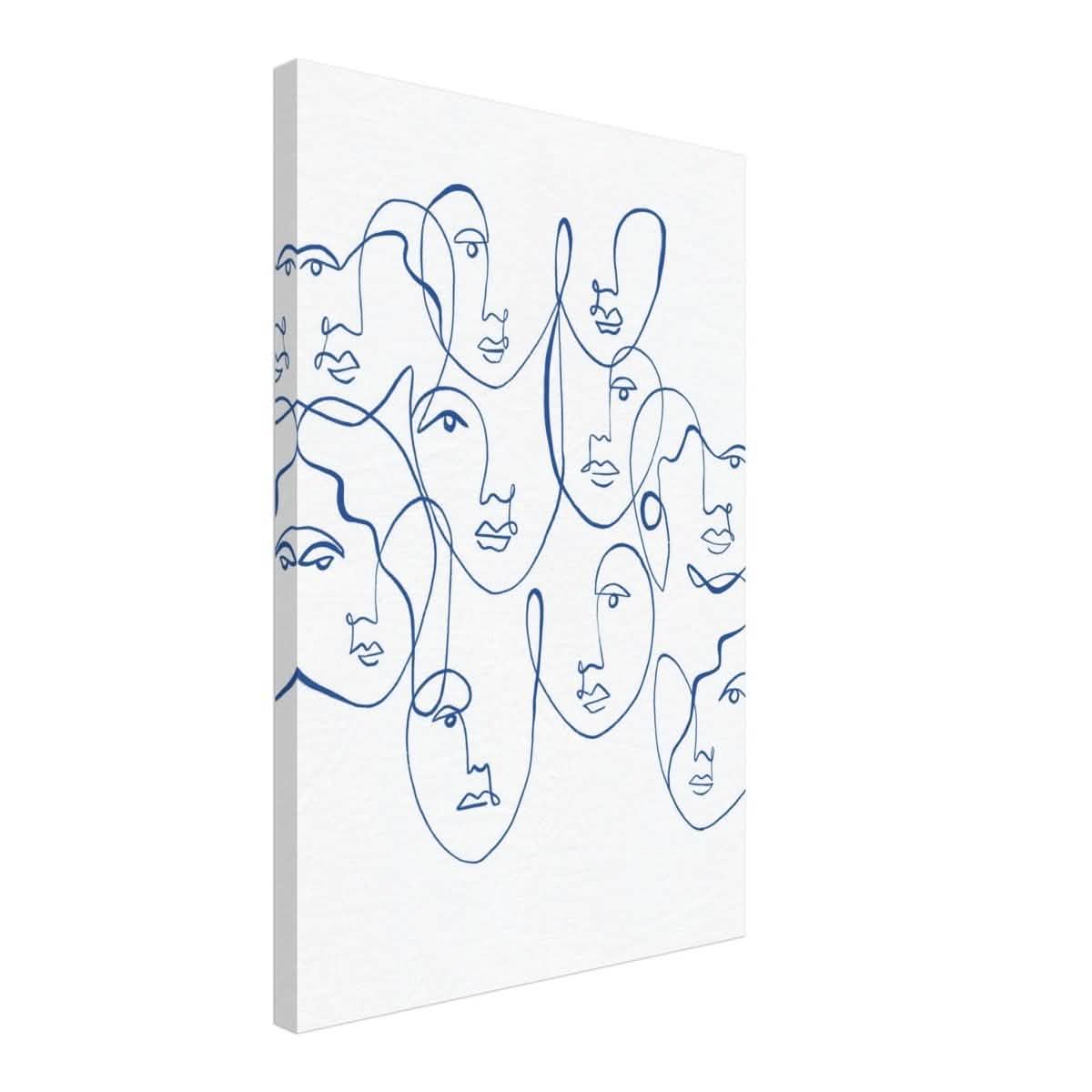 Da Vinci Contemporary Modern Wall Art - Canvas - 40x60 cm / 16x24″ - Slim